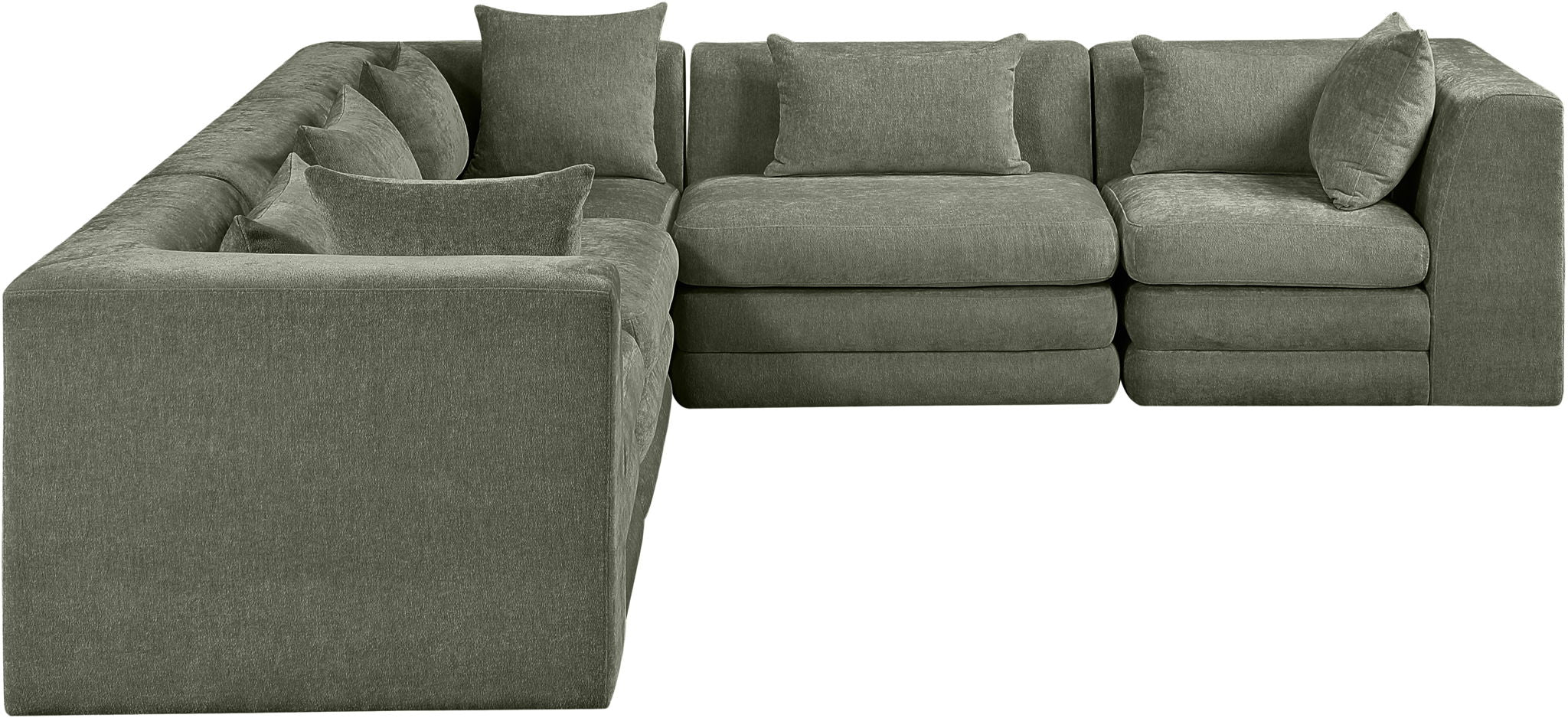 Stellar - 5 Piece Upholstered Modular Sectional - Urban Living Furniture (Los Angeles, CA)
