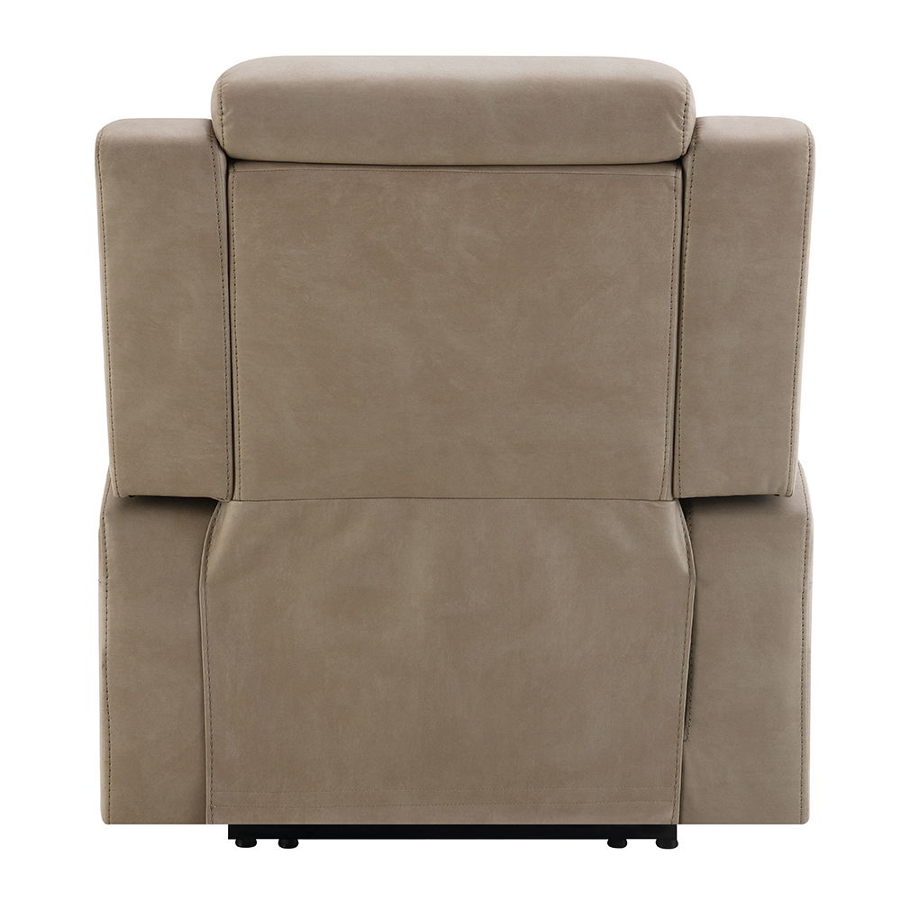 Lugo - Power Motion Recliner With Cup Holder - Camel - Urban Living Furniture (Los Angeles, CA)