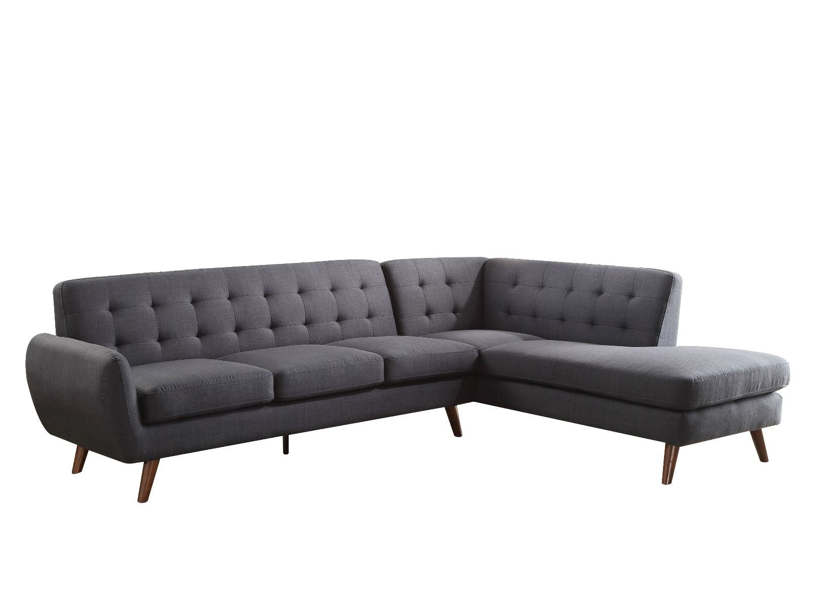 Acme - Sectional Sofa - Gray PU - Urban Living Furniture (Los Angeles, CA)