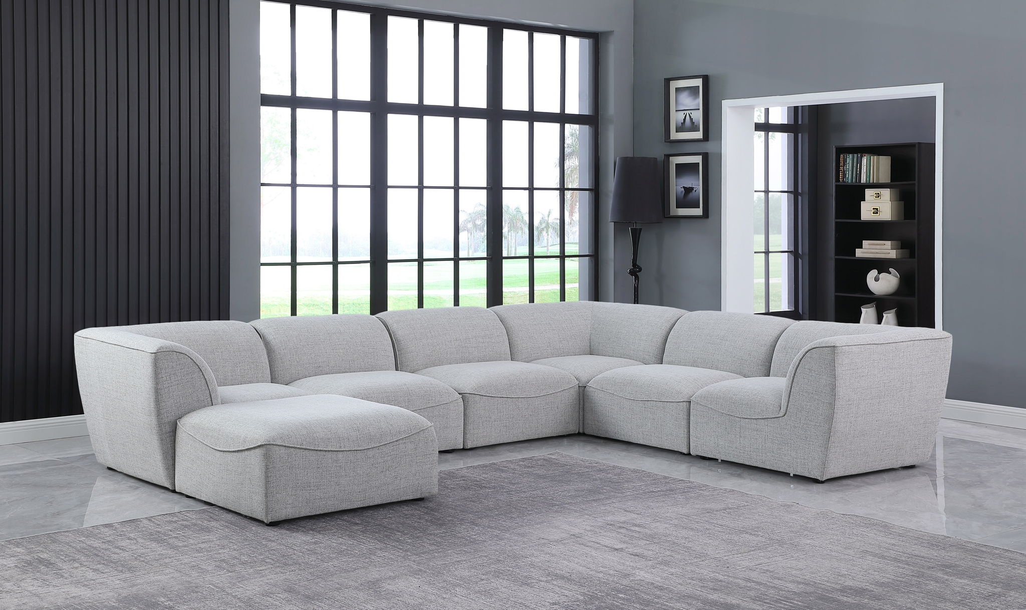 Miramar - 7 Piece Modular Sectional - Urban Living Furniture (Los Angeles, CA)
