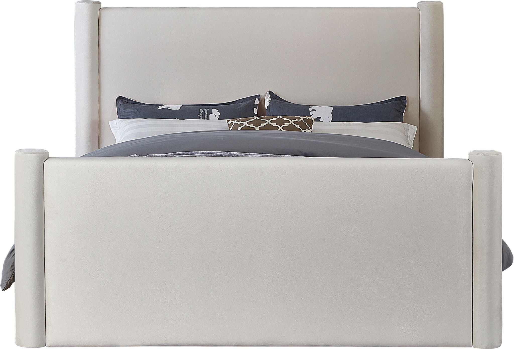 Elias - Velvet Bed - Urban Living Furniture (Los Angeles, CA)