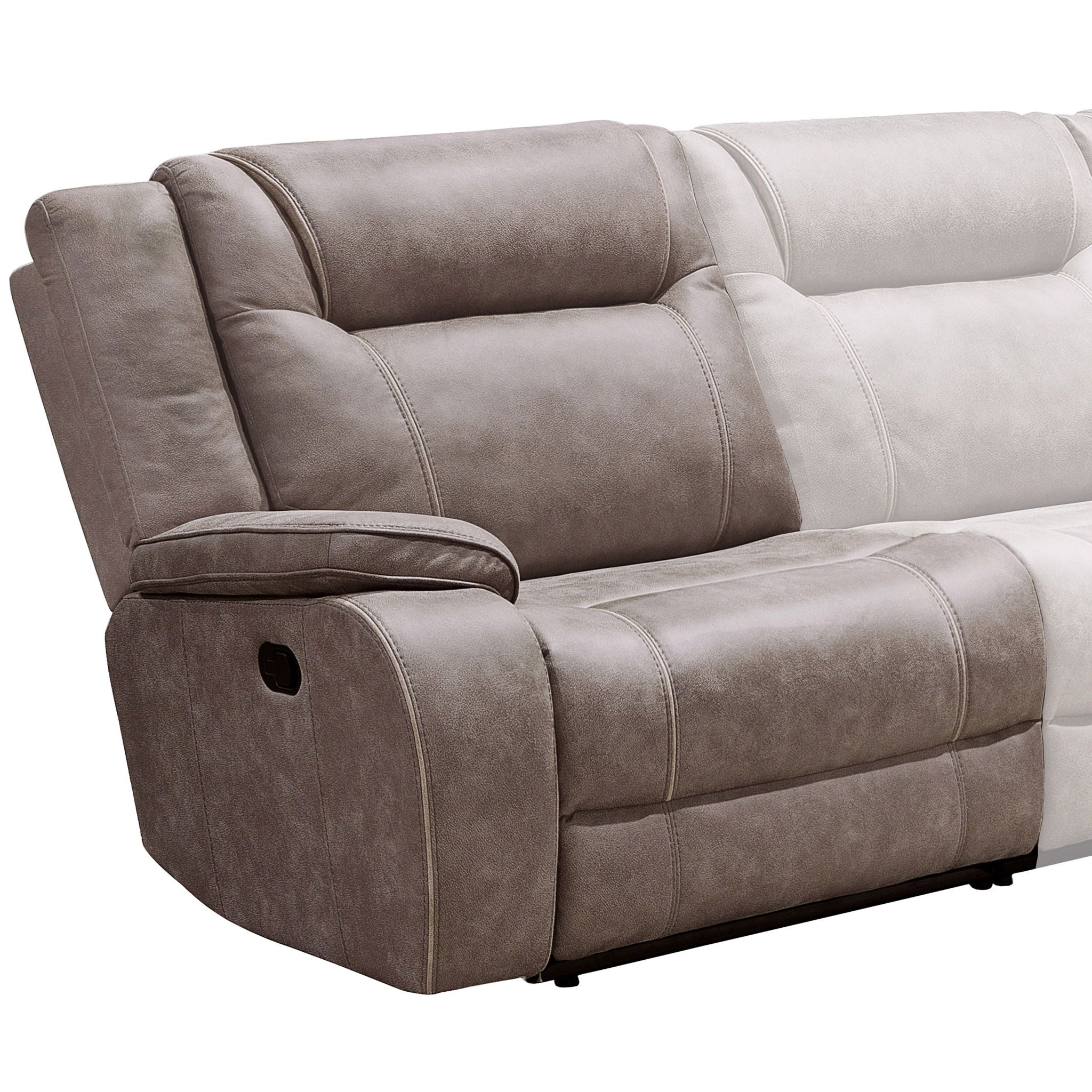 Blake - Manual Left Arm Facing Recliner - Desert Taupe - Urban Living Furniture (Los Angeles, CA)