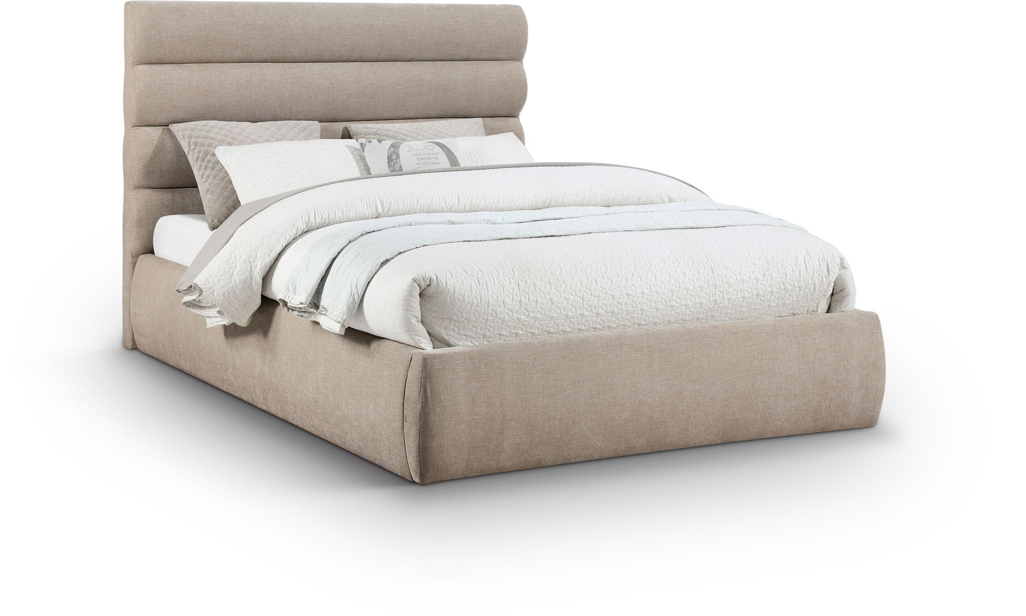 Adam - Chenille Fabric Bed With 52" Headboard - Urban Living Furniture (Los Angeles, CA)