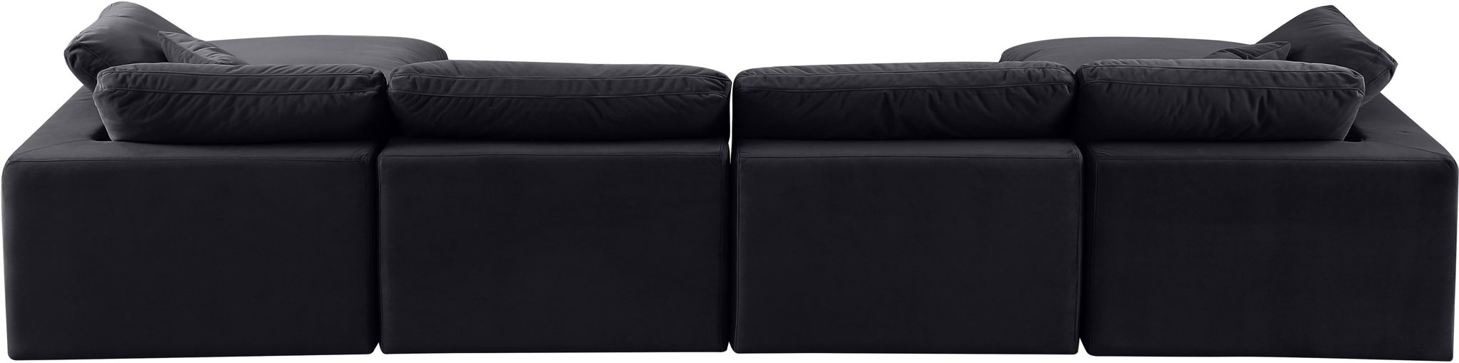Comfy - 6 Piece Velvet Modular Double Chaise Sectional - Urban Living Furniture (Los Angeles, CA)