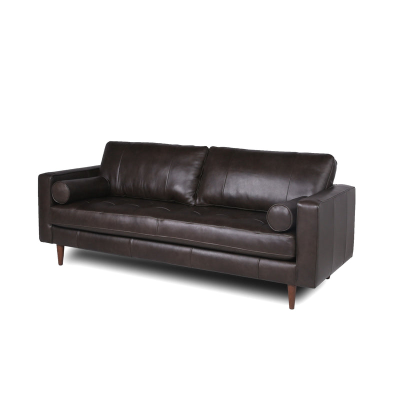 Mid-Century Tufted, Leather Sofa - Urban Living Furniture (Los Angeles, CA)