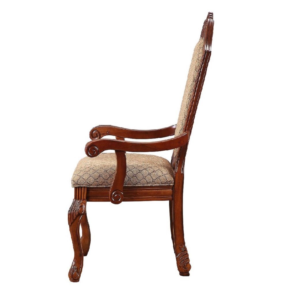 Chateau De Ville - Arm Chair (Set of 2) - Cherry - Urban Living Furniture (Los Angeles, CA)