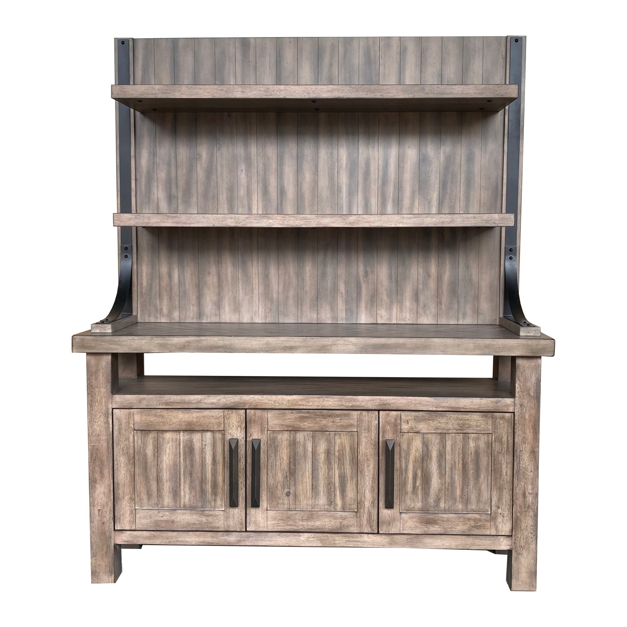 Lodge Dining - Buffet and Bar Display Hutch - Siltstone - Urban Living Furniture (Los Angeles, CA)