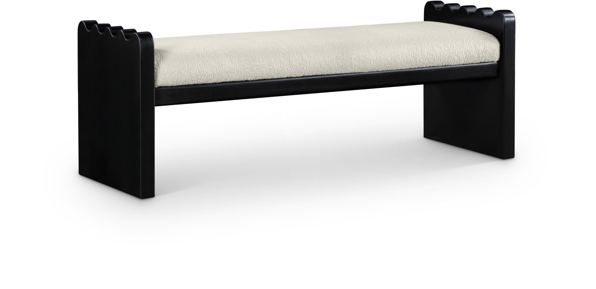 Sonia - Bench With Black Base - Urban Living Furniture (Los Angeles, CA)