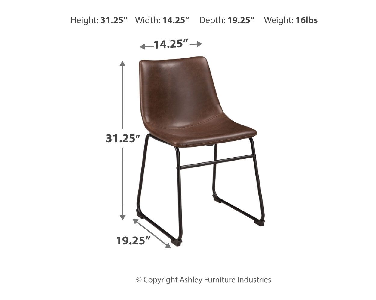 Centiar - Upholstered Side Chair - Urban Living Furniture (Los Angeles, CA)