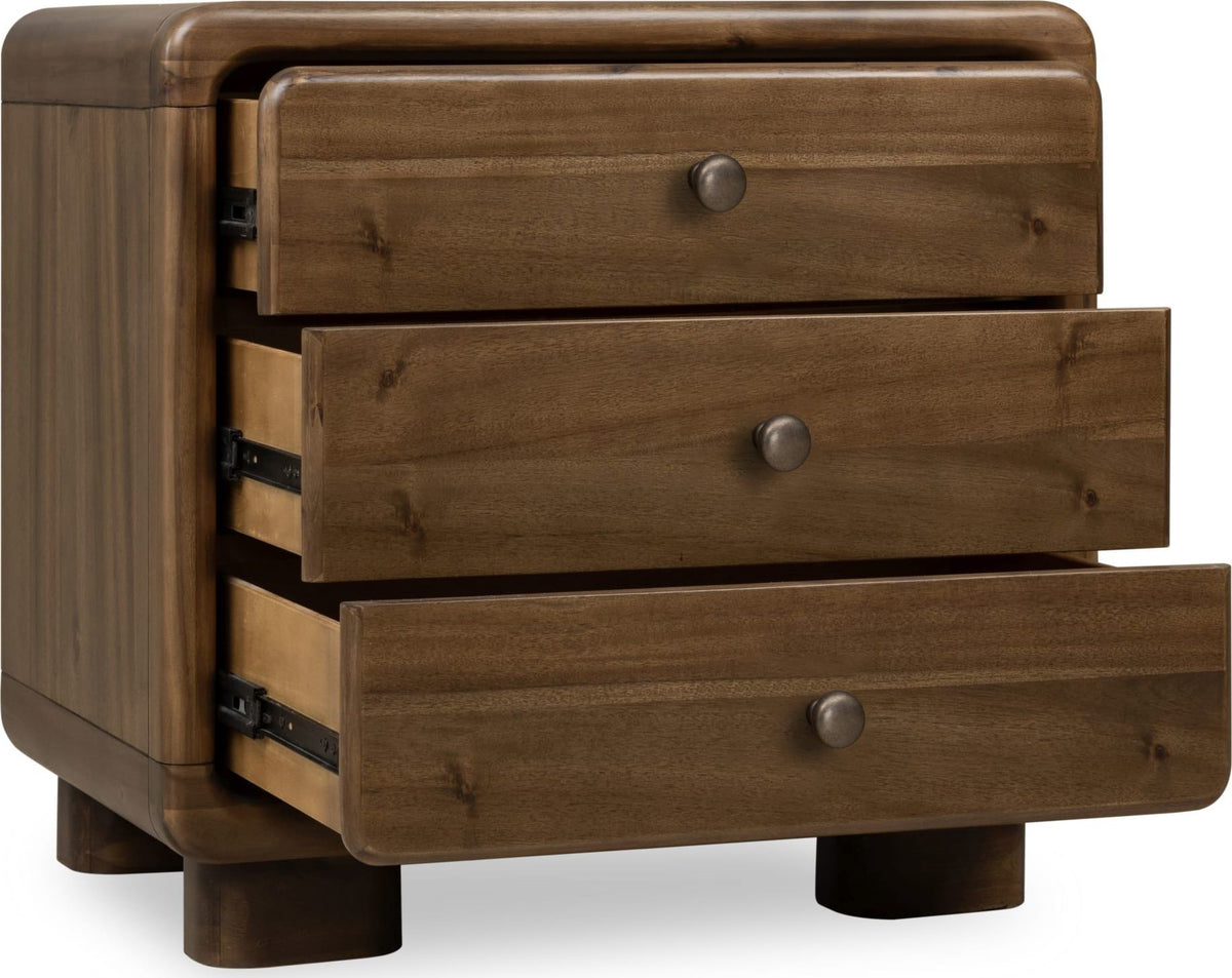 Boka - Acacia Wood Nightstand