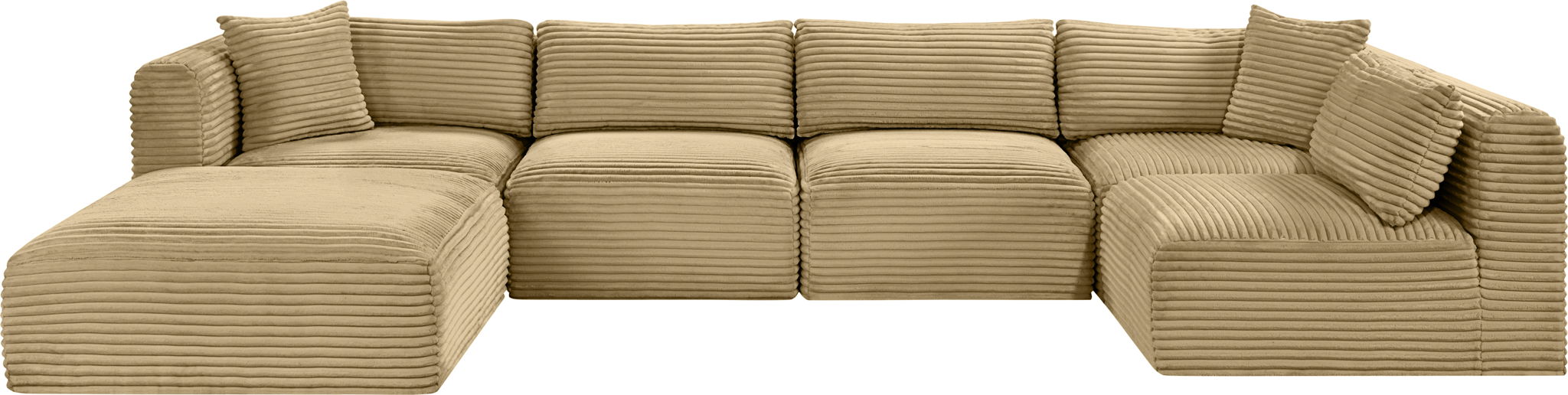Shaggy - 6 Piece Modular U-Shaped Sectional - Urban Living Furniture (Los Angeles, CA)