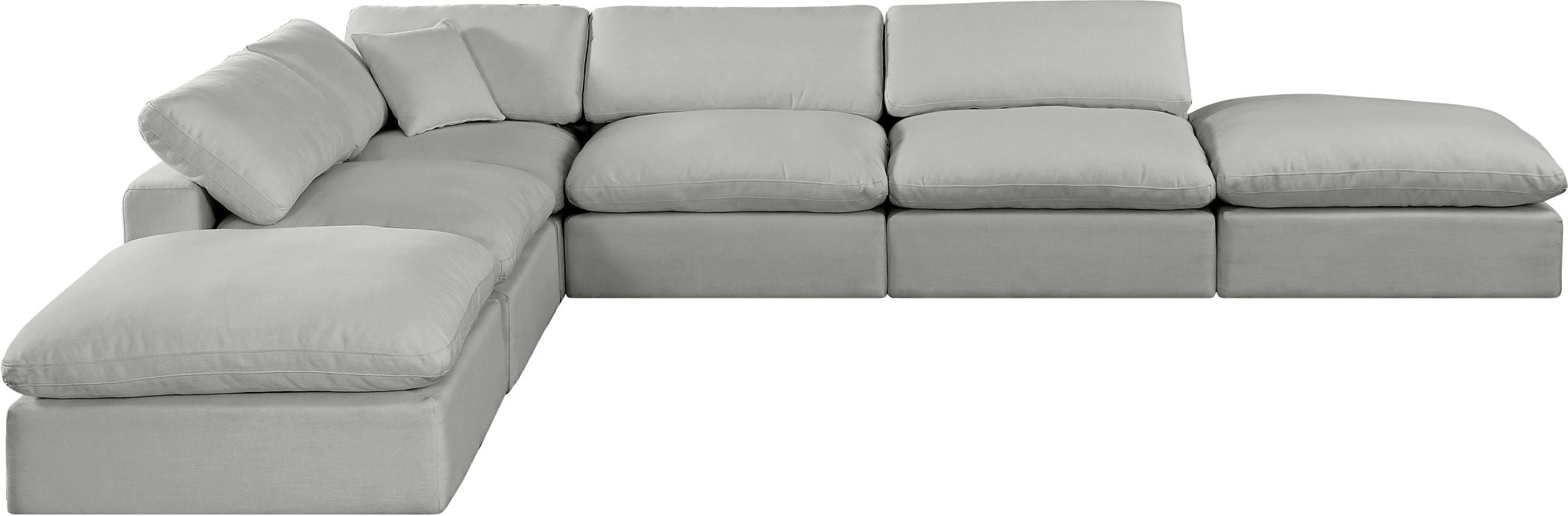 Comfy - 6 Piece Linen Modular Sectional - Urban Living Furniture (Los Angeles, CA)