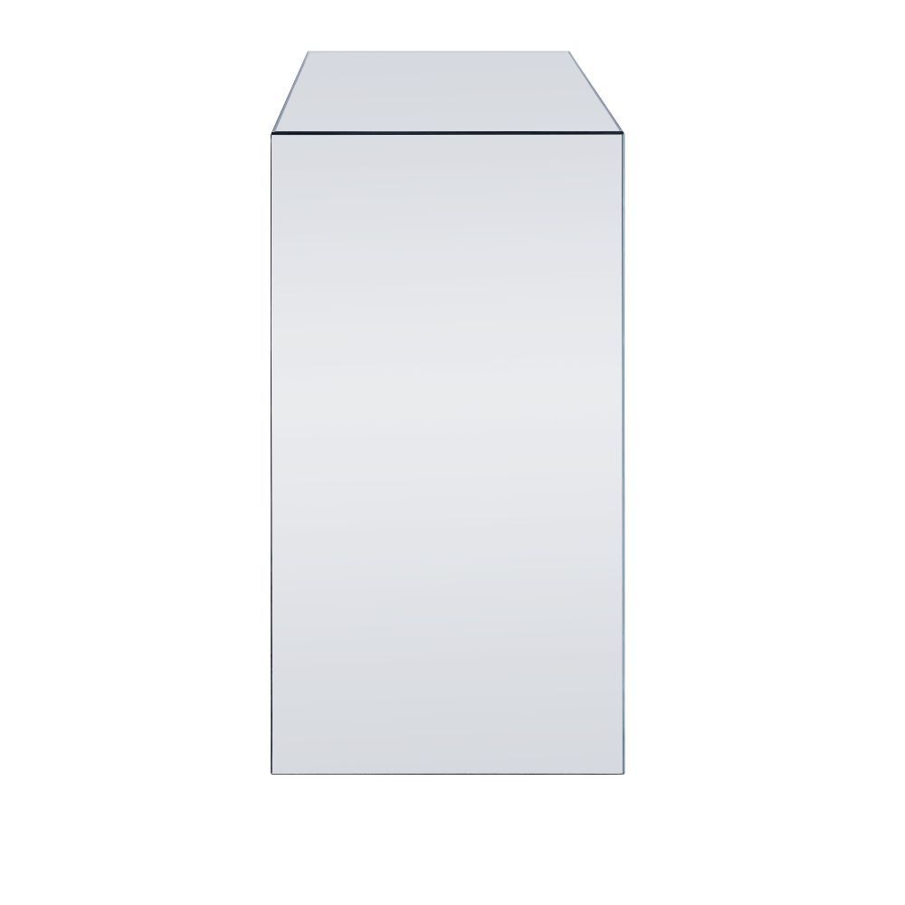 Noralie - 32" Console Cabinet - Mirrored & Faux Diamonds - Urban Living Furniture (Los Angeles, CA)