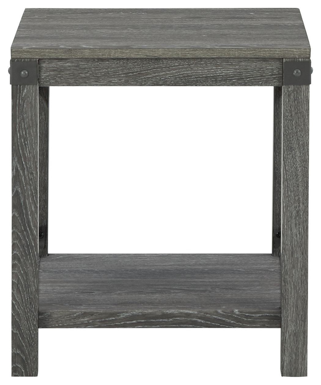 Freedan - Grayish Brown - Square End Table - Urban Living Furniture (Los Angeles, CA)