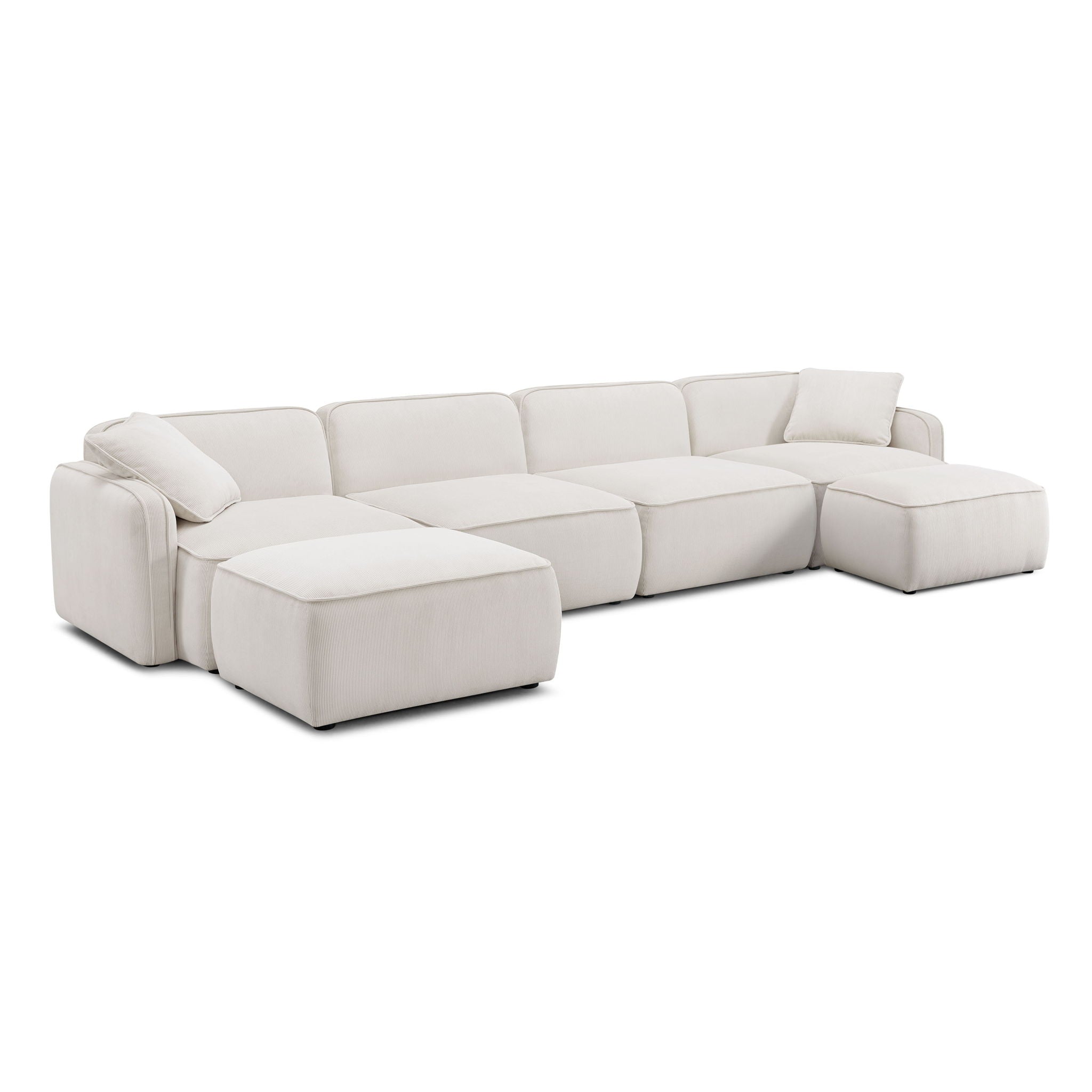 Travie - 6-Piece Modular U-Sectional - Urban Living Furniture (Los Angeles, CA)