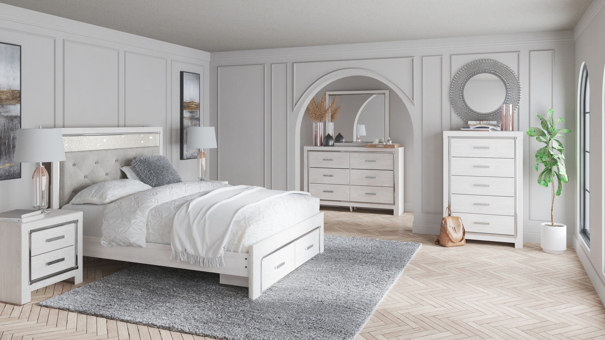 Altyra - Panel Bed - Urban Living Furniture (Los Angeles, CA)