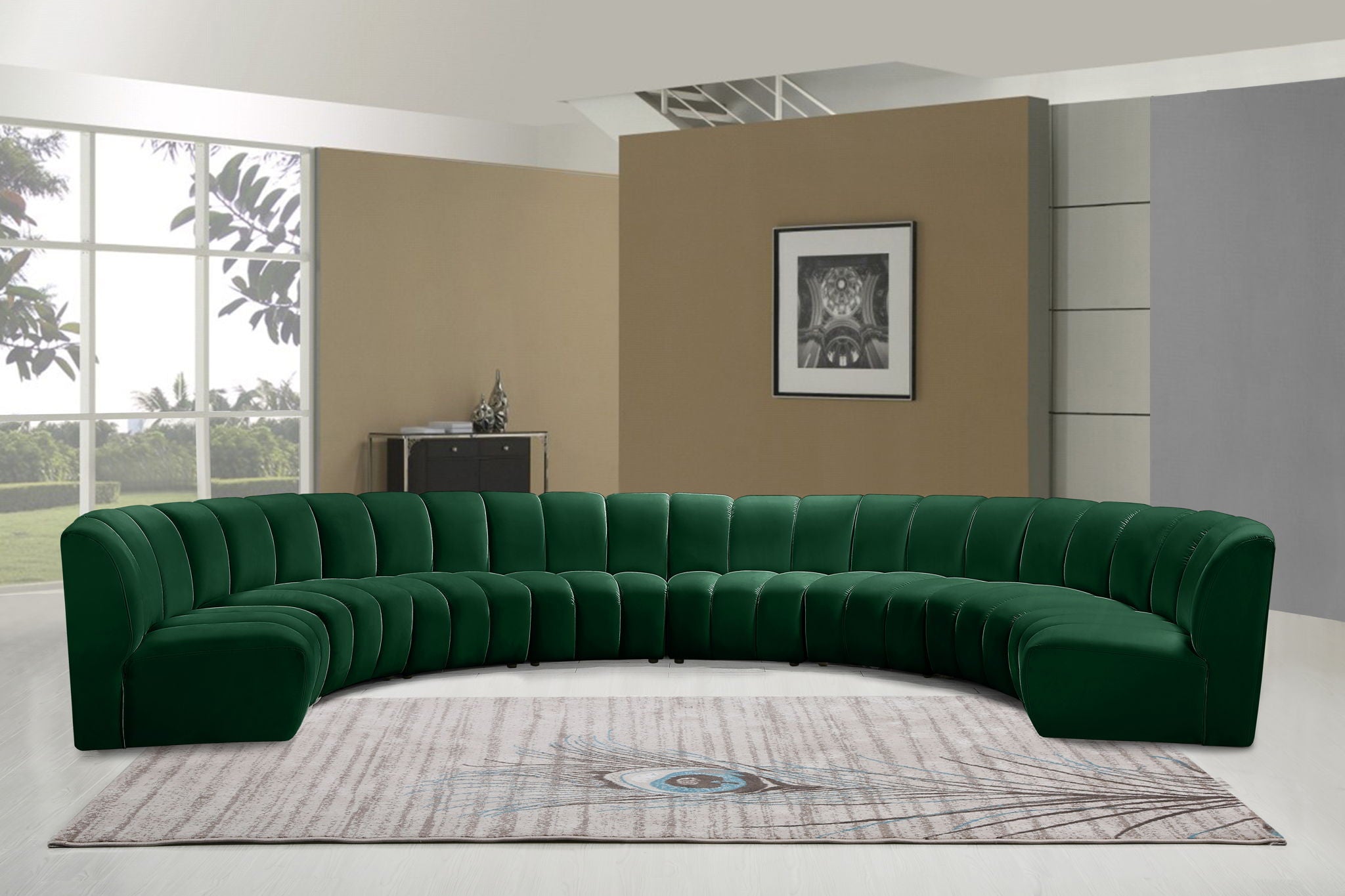 Infinity - 8 Piece Velvet Modular Sectional - Urban Living Furniture (Los Angeles, CA)