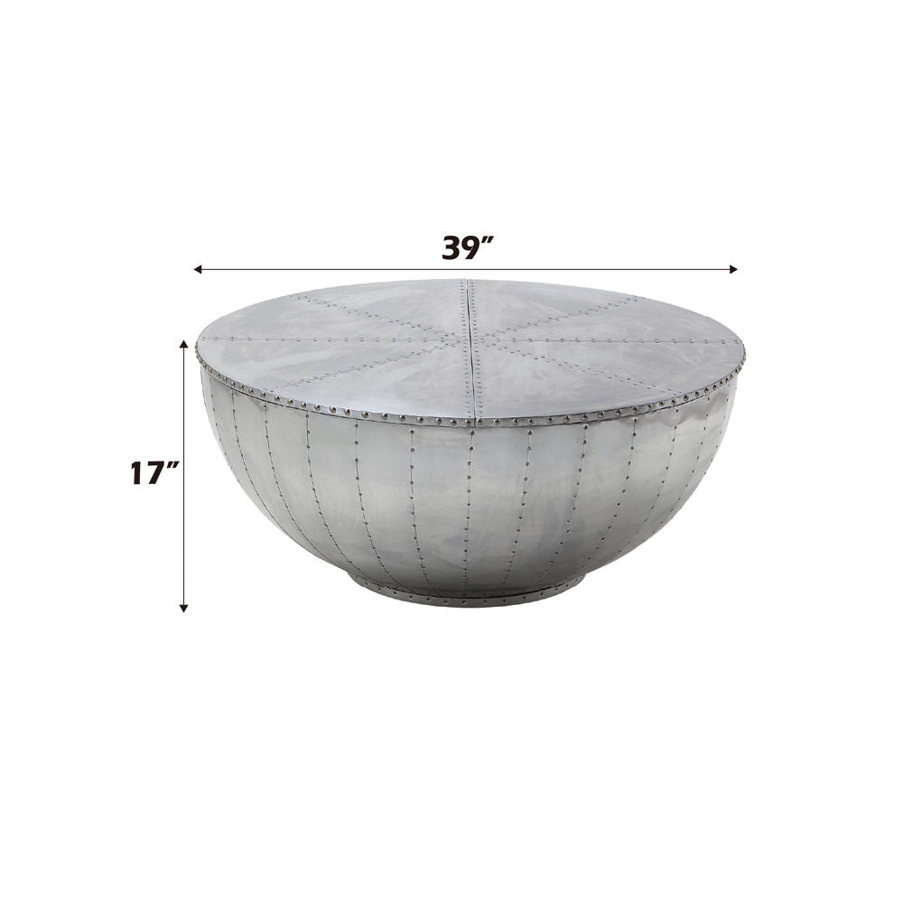 Brancaster - Coffee Table - Aluminum - 17" - Urban Living Furniture (Los Angeles, CA)