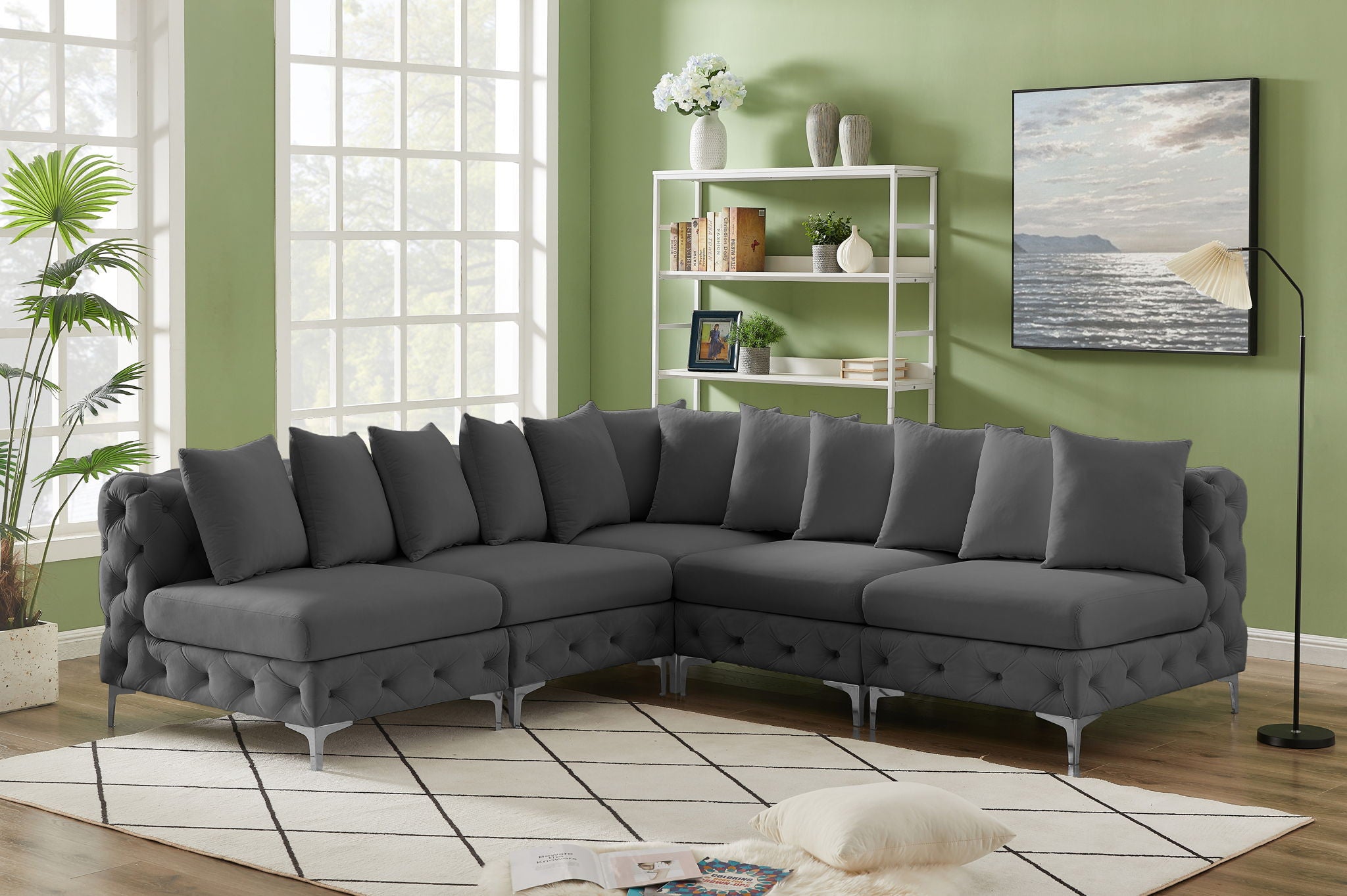 Tremblay - 5 Piece Modular Sectional - Urban Living Furniture (Los Angeles, CA)