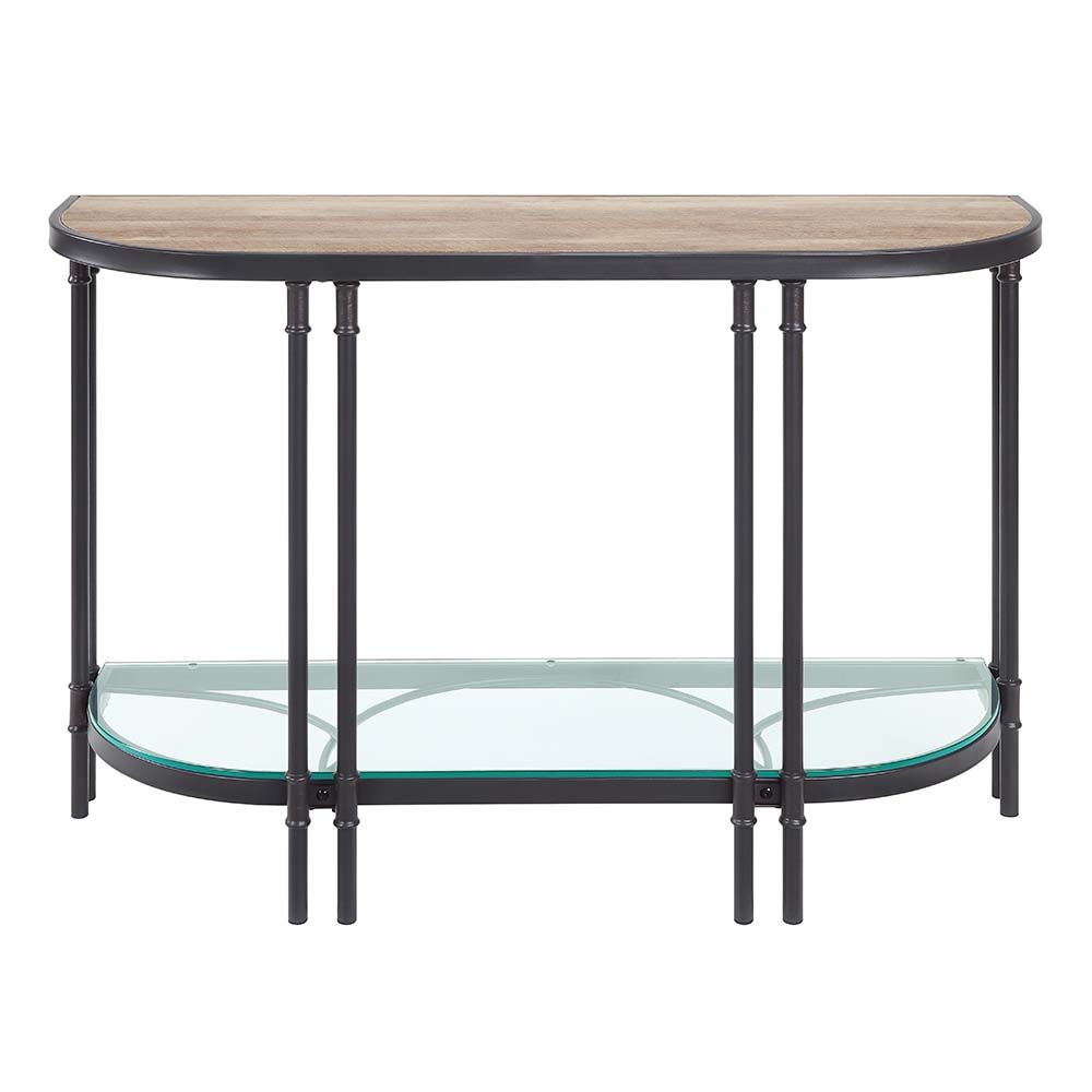 Brantley - End Table - Oak & Sandy Black Finish - 30" - Urban Living Furniture (Los Angeles, CA)