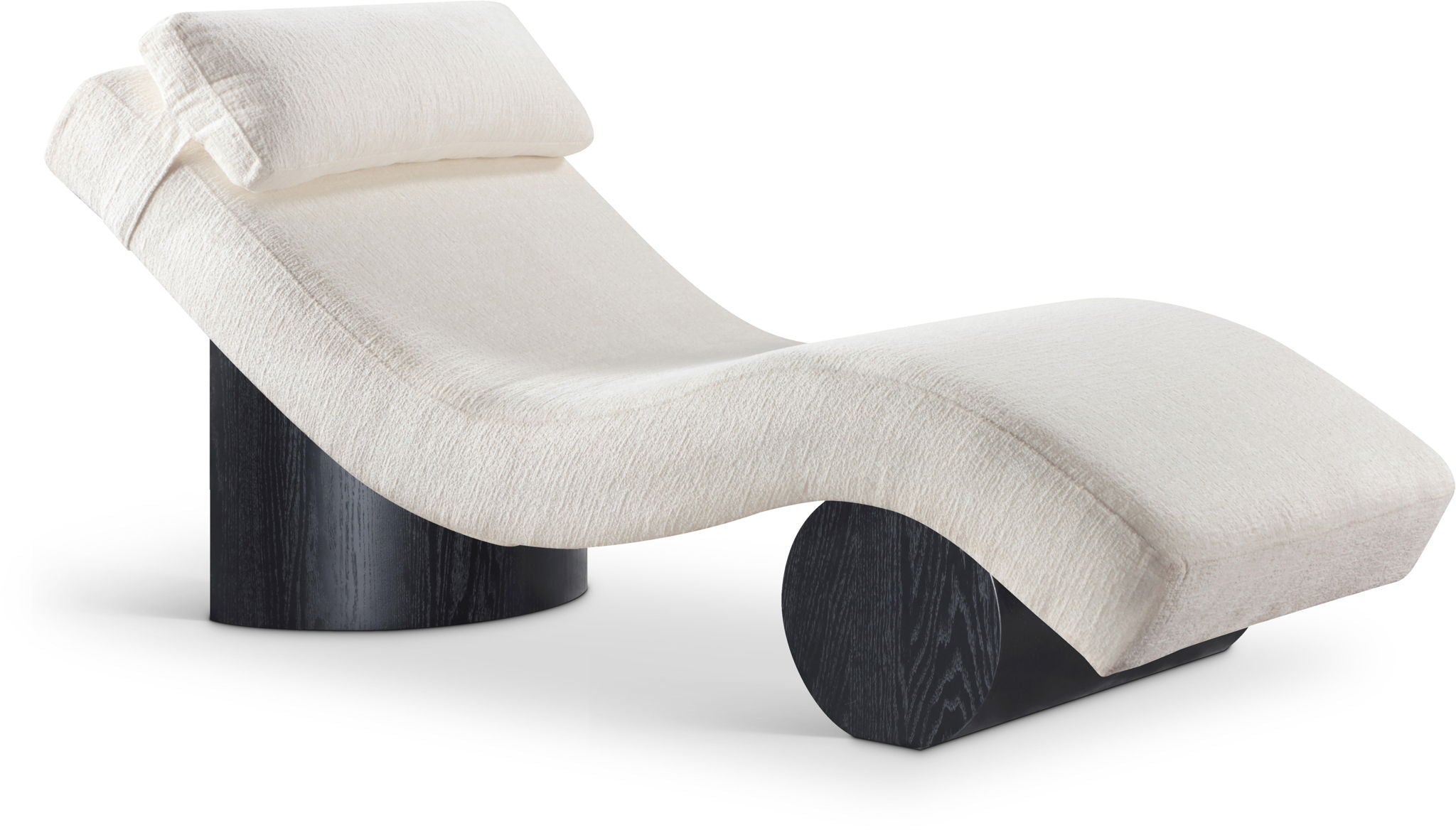 Marcella - Chaise Lounge - Black Base - Urban Living Furniture (Los Angeles, CA)