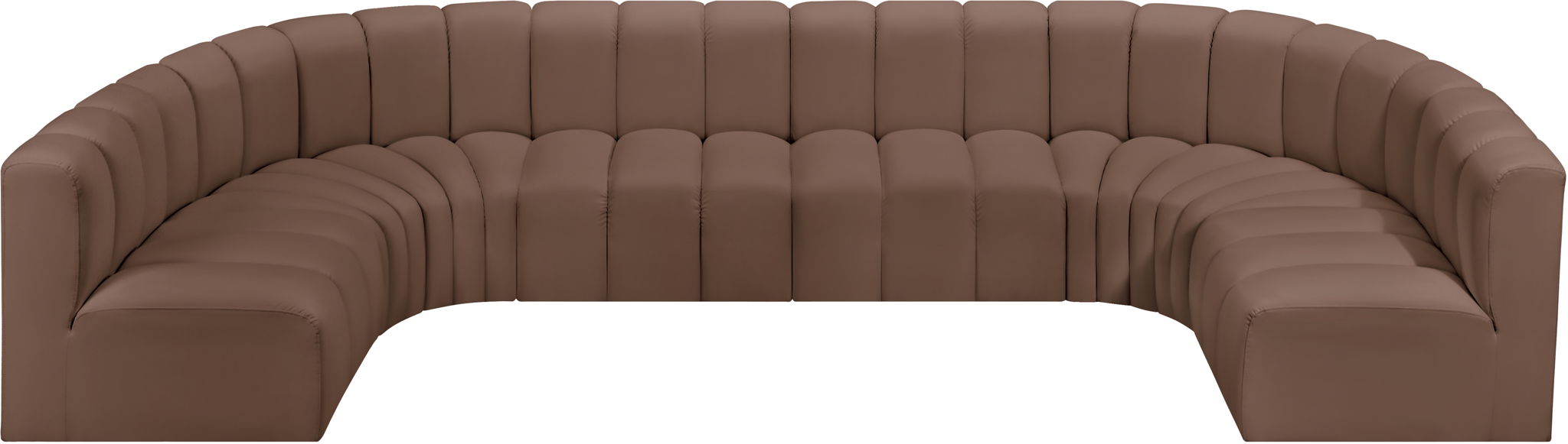 Arc - Faux Leather Modular U-Shaped Sectional - Urban Living Furniture (Los Angeles, CA)