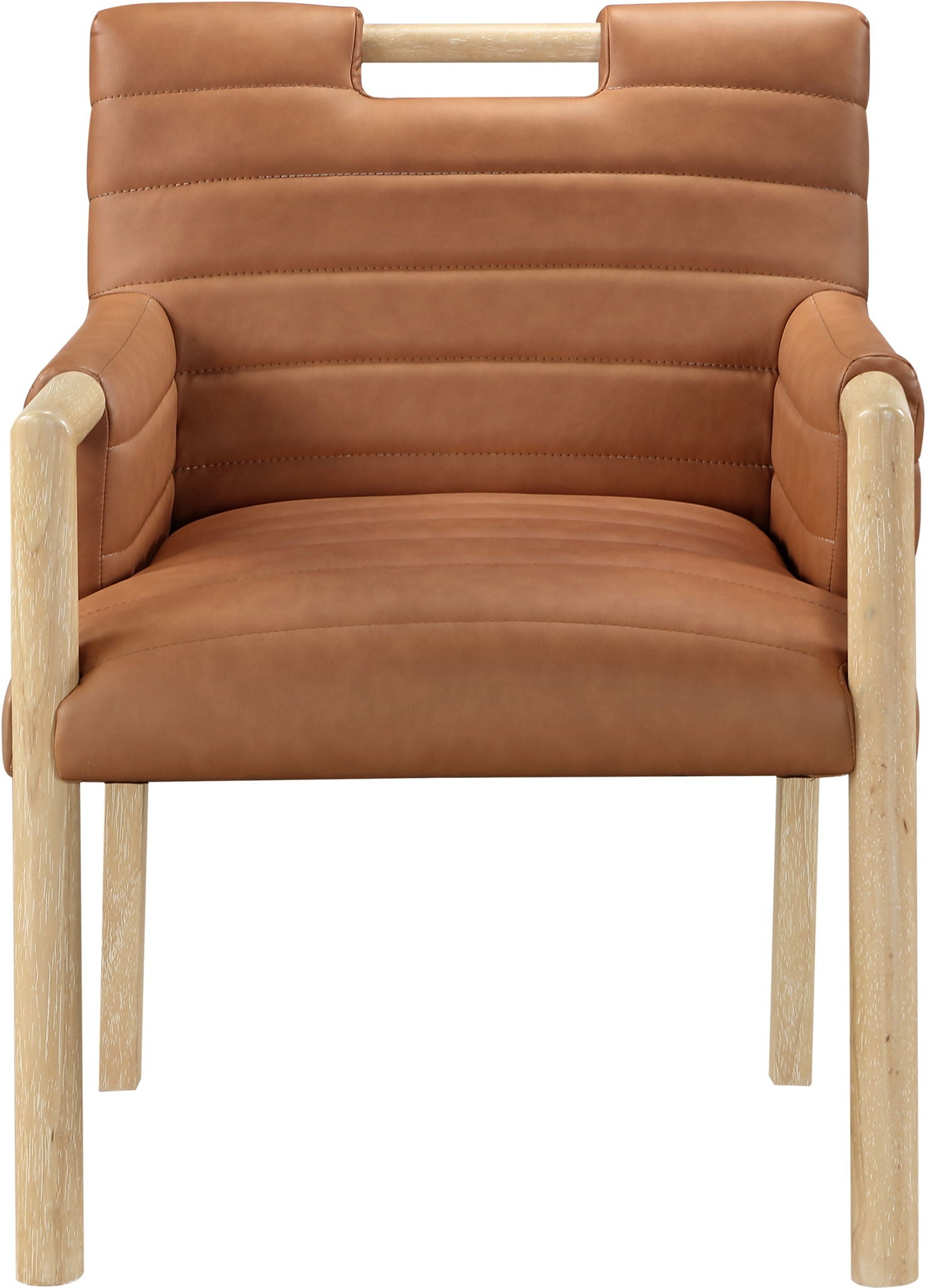 Aimee - Dining Arm Chair - Light Brown Legs - Urban Living Furniture (Los Angeles, CA)