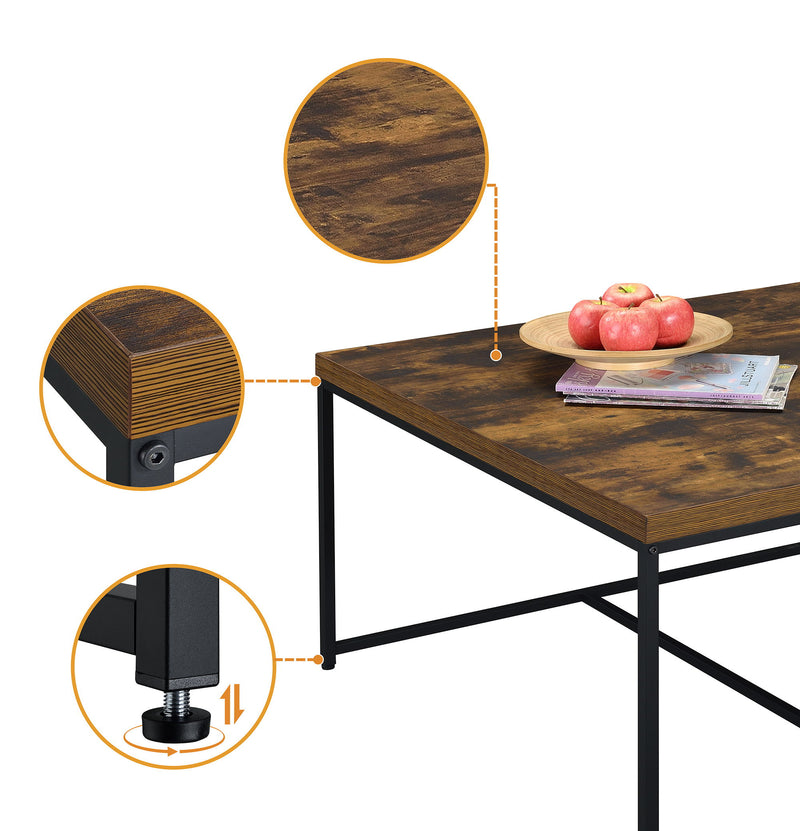 Caitlin - Wood Grain 5 Piece Coffee Table (Set of 5) - Urban Living Furniture (Los Angeles, CA)