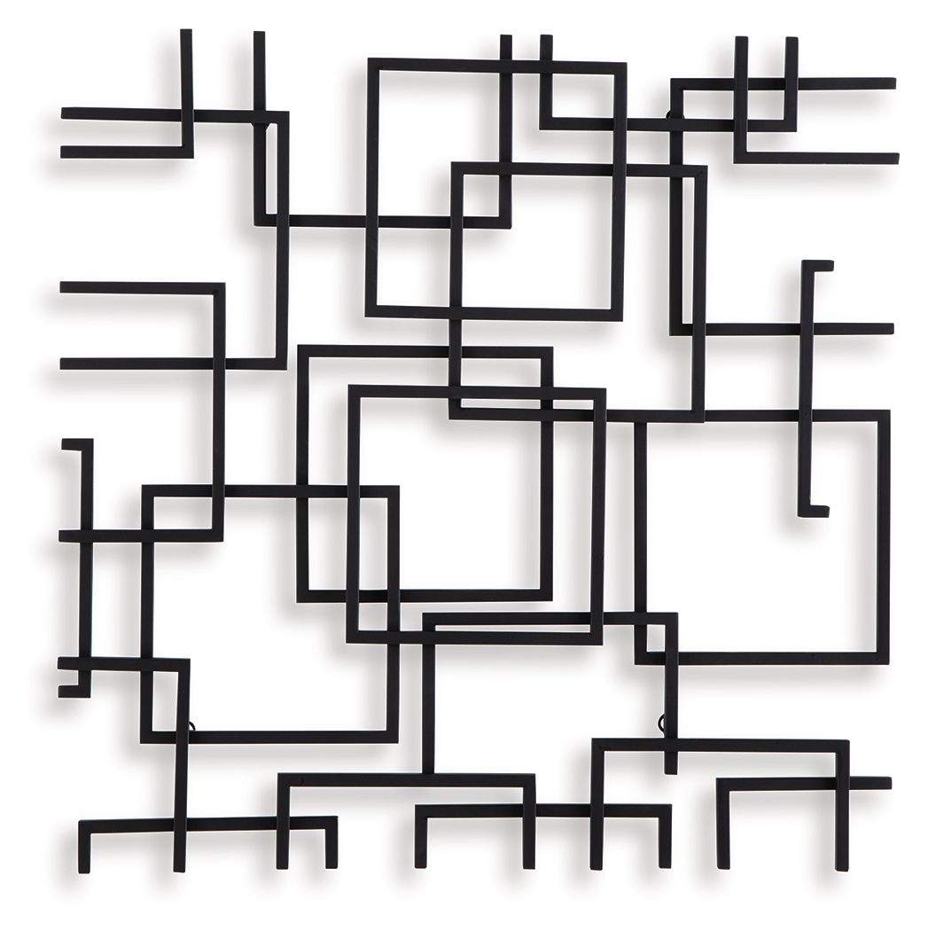 Aadanton - Black - Wall Decor - Urban Living Furniture (Los Angeles, CA)