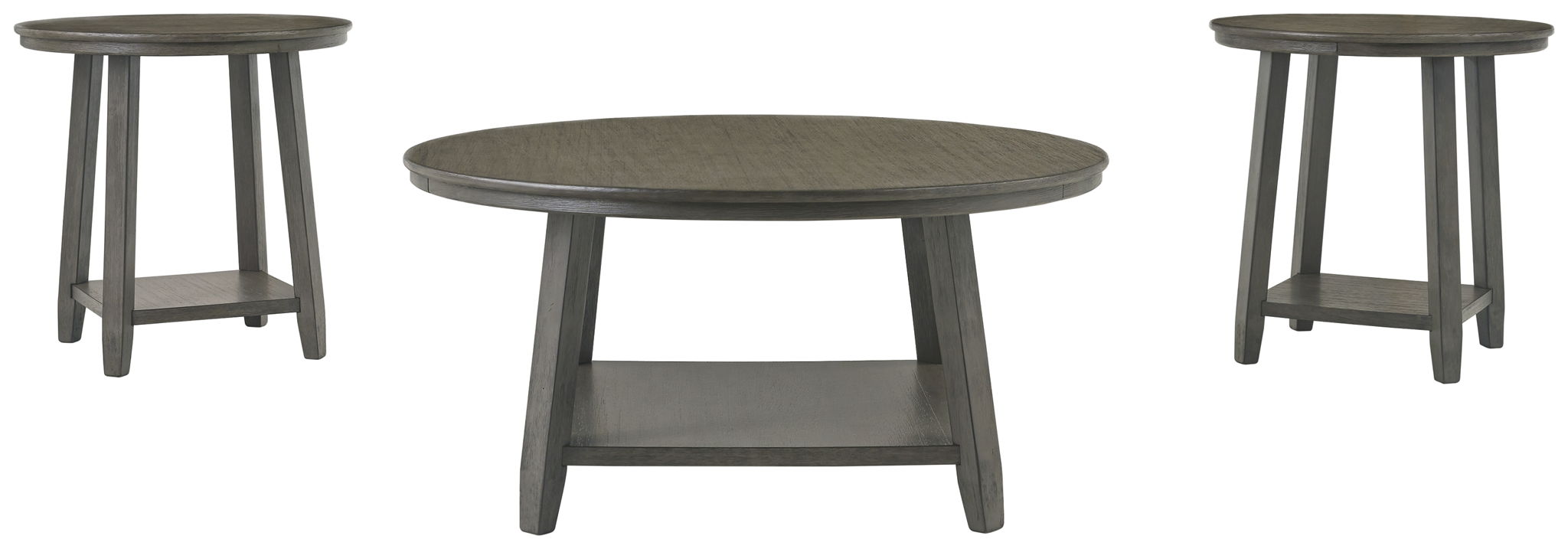 Caitbrook - Gray - Occasional Table Set (Set of 3) - Urban Living Furniture (Los Angeles, CA)