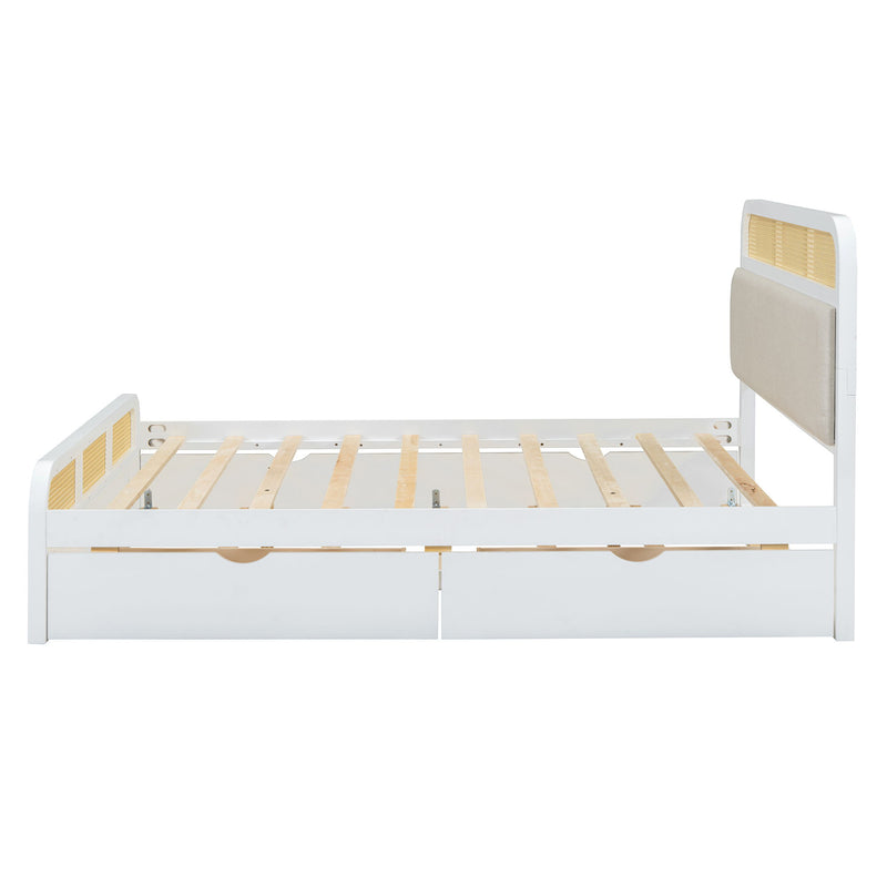 Platform Bed With Trundle And 2 Drawers - Urban Living Furniture (Los Angeles, CA)