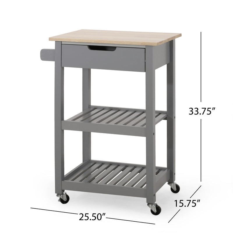 Tattnall - Kitchen Cart With Wheels