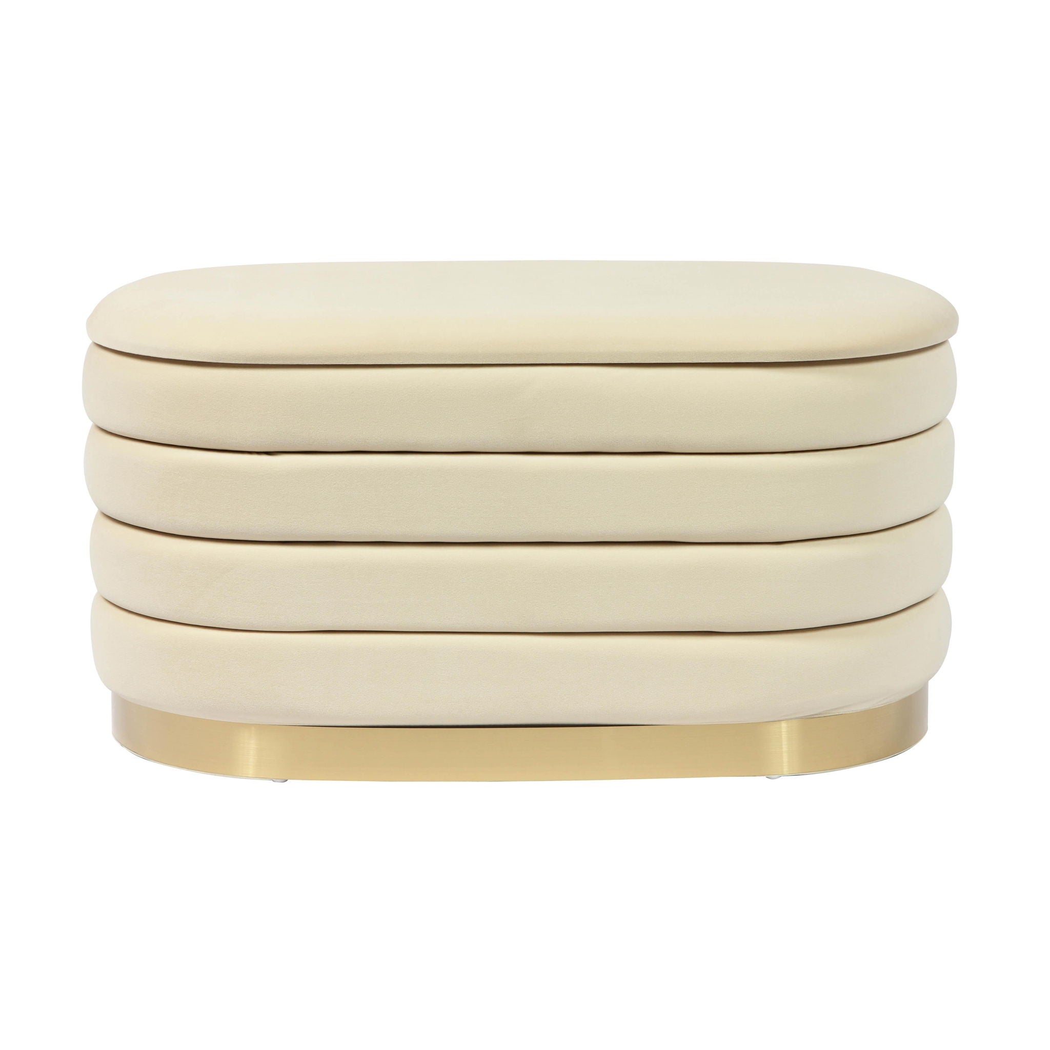 Lillian - Velvet Storage Bench - Urban Living Furniture (Los Angeles, CA)