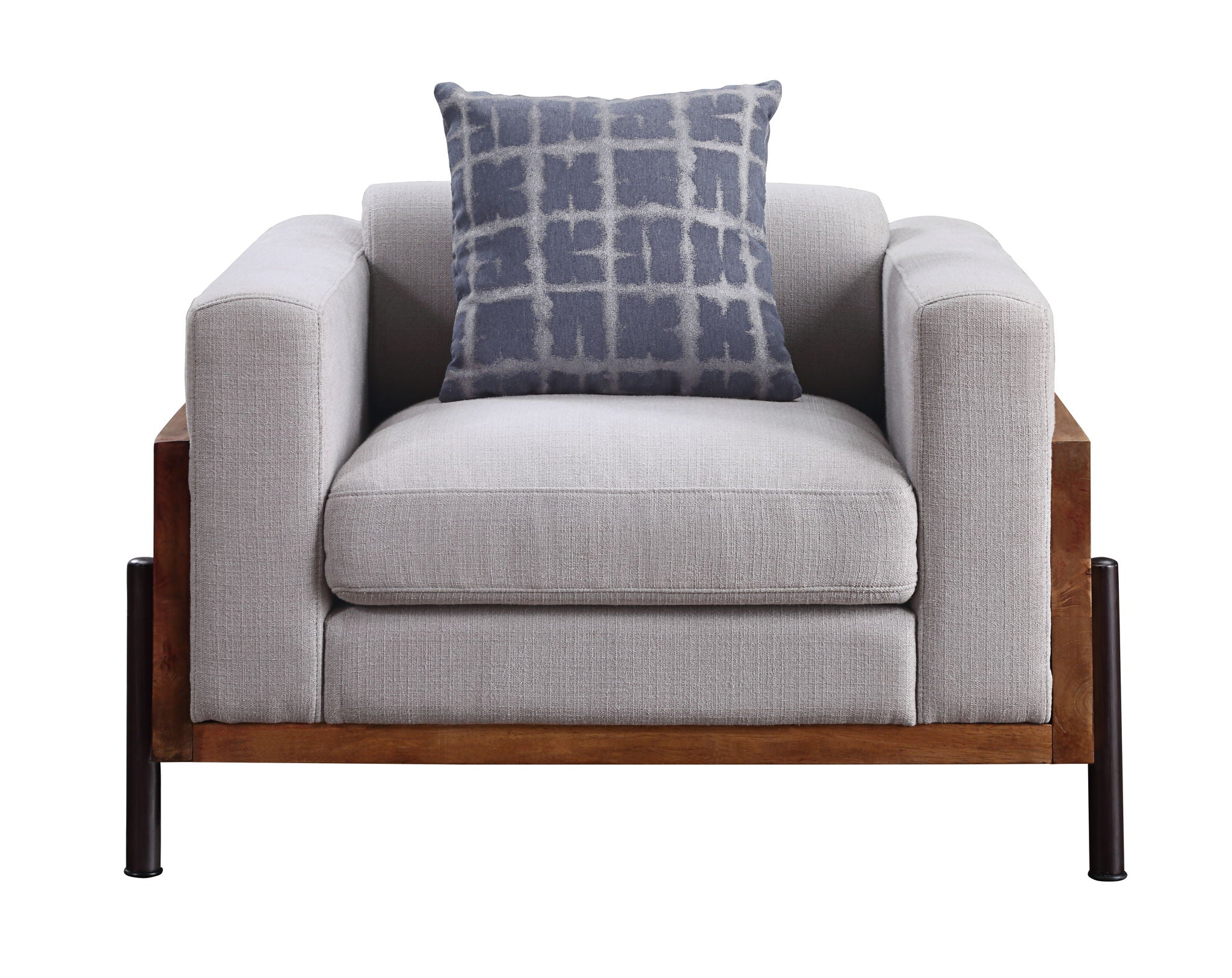 Pelton - Chair - Fabric & Walnut - Urban Living Furniture (Los Angeles, CA)