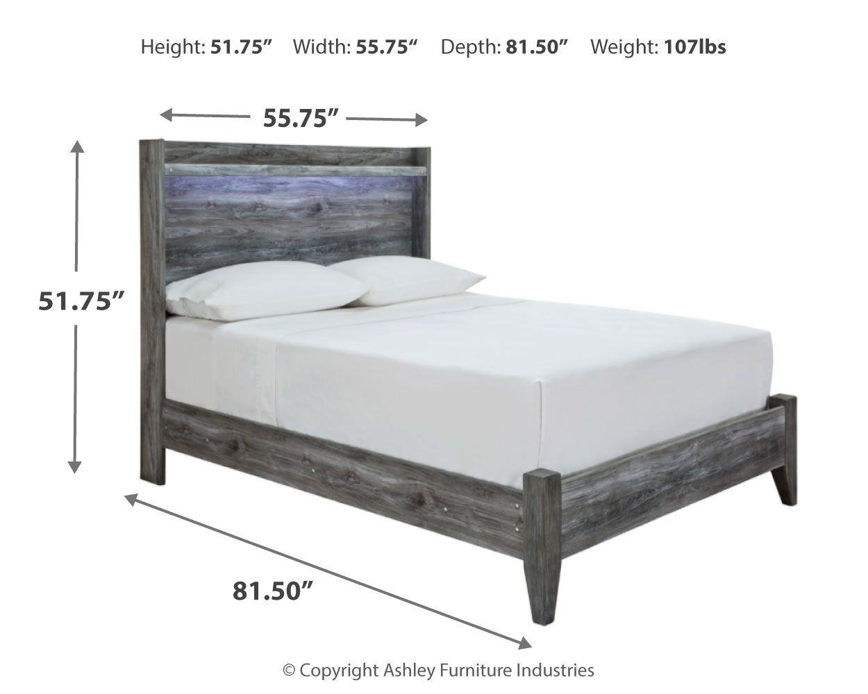 Baystorm - Panel Bed - Urban Living Furniture (Los Angeles, CA)