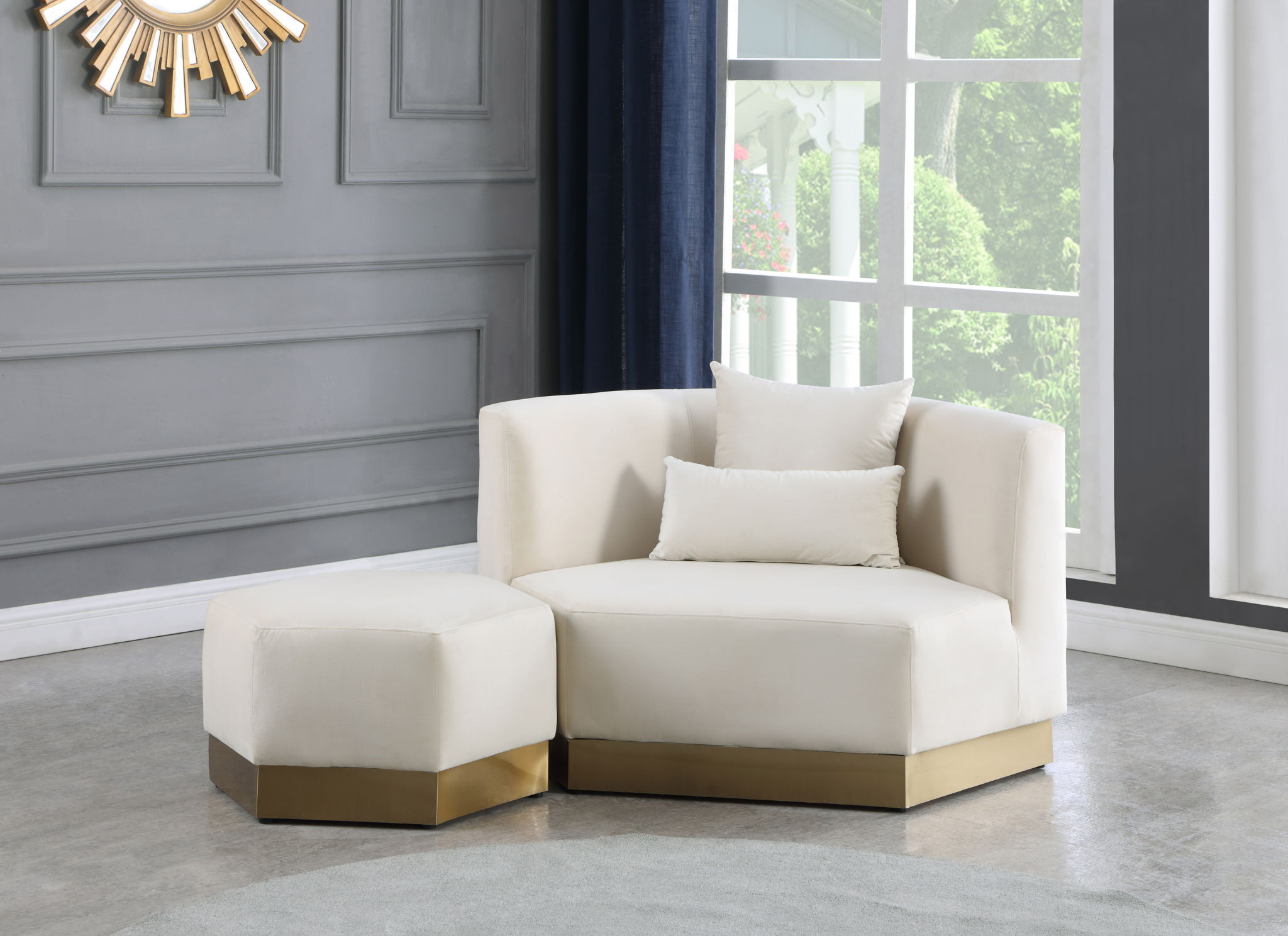Marquis - Ottoman - Urban Living Furniture (Los Angeles, CA)