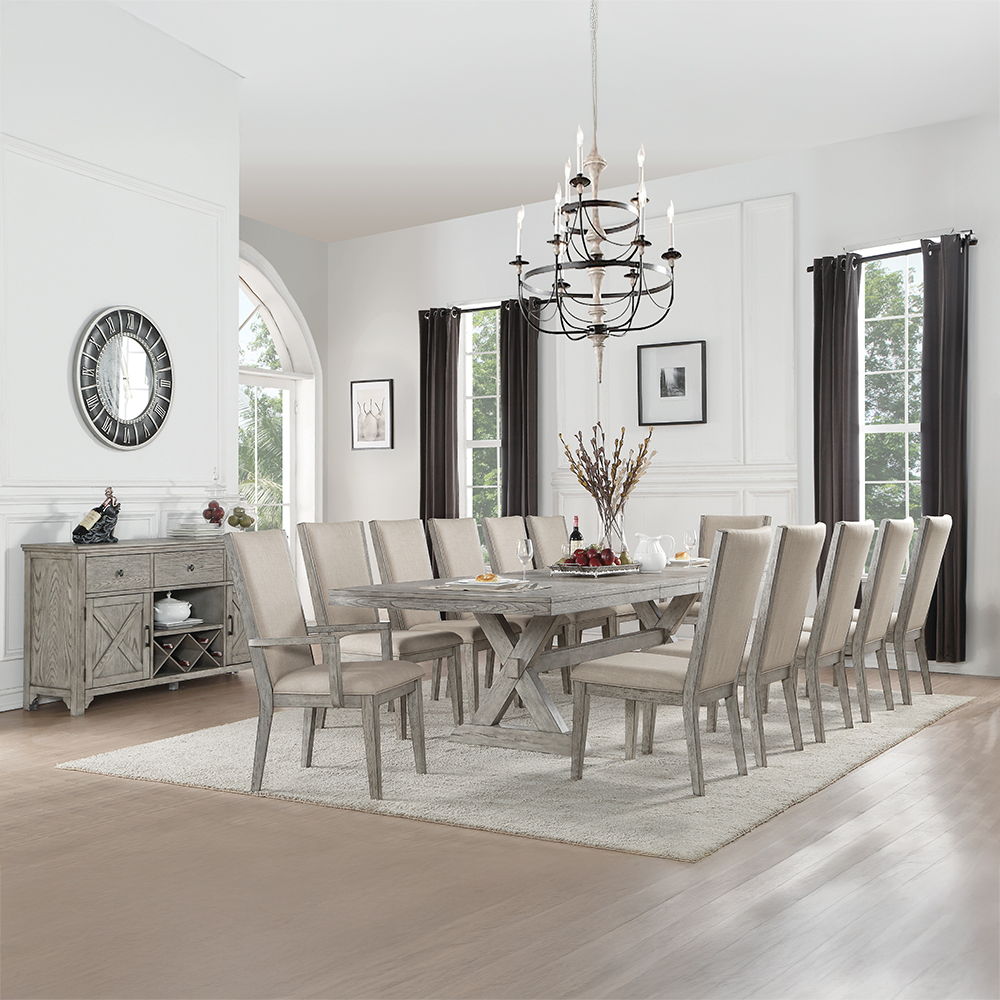 Rocky - Dining Table - Gray Oak - Urban Living Furniture (Los Angeles, CA)