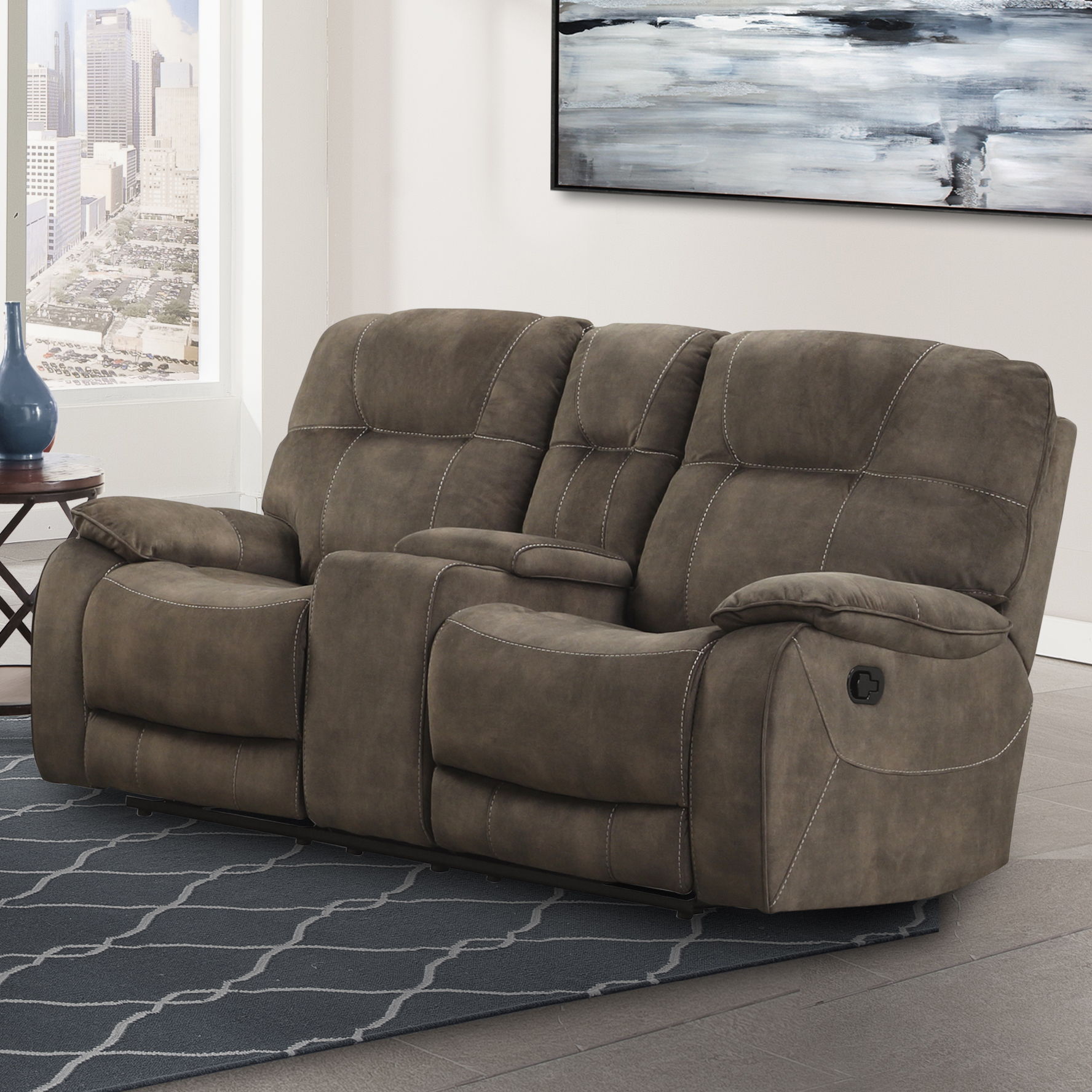 Cooper - Manual Console Loveseat - Urban Living Furniture (Los Angeles, CA)