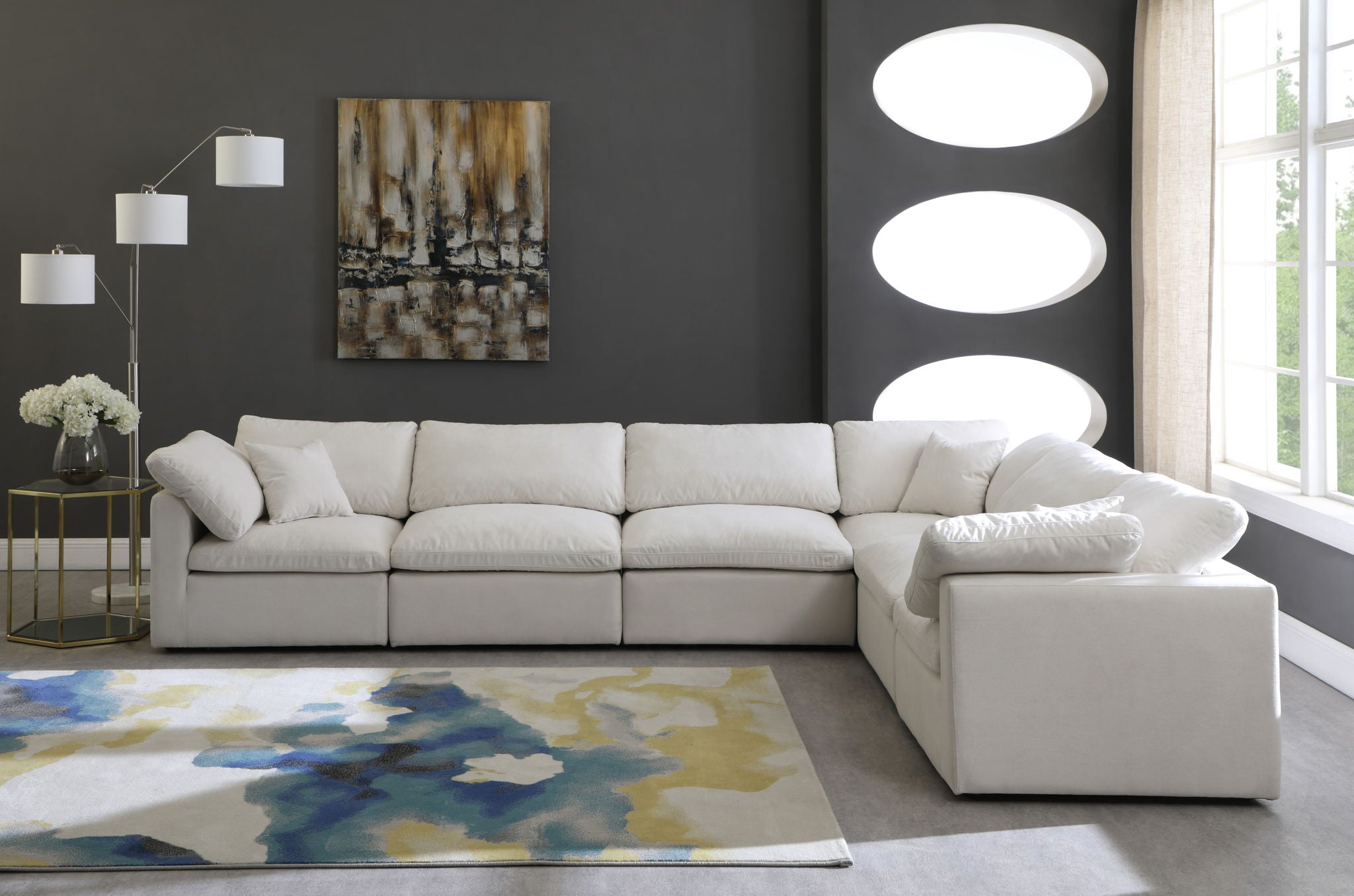 Plush - 6 Piece Modular Sectional - Urban Living Furniture (Los Angeles, CA)