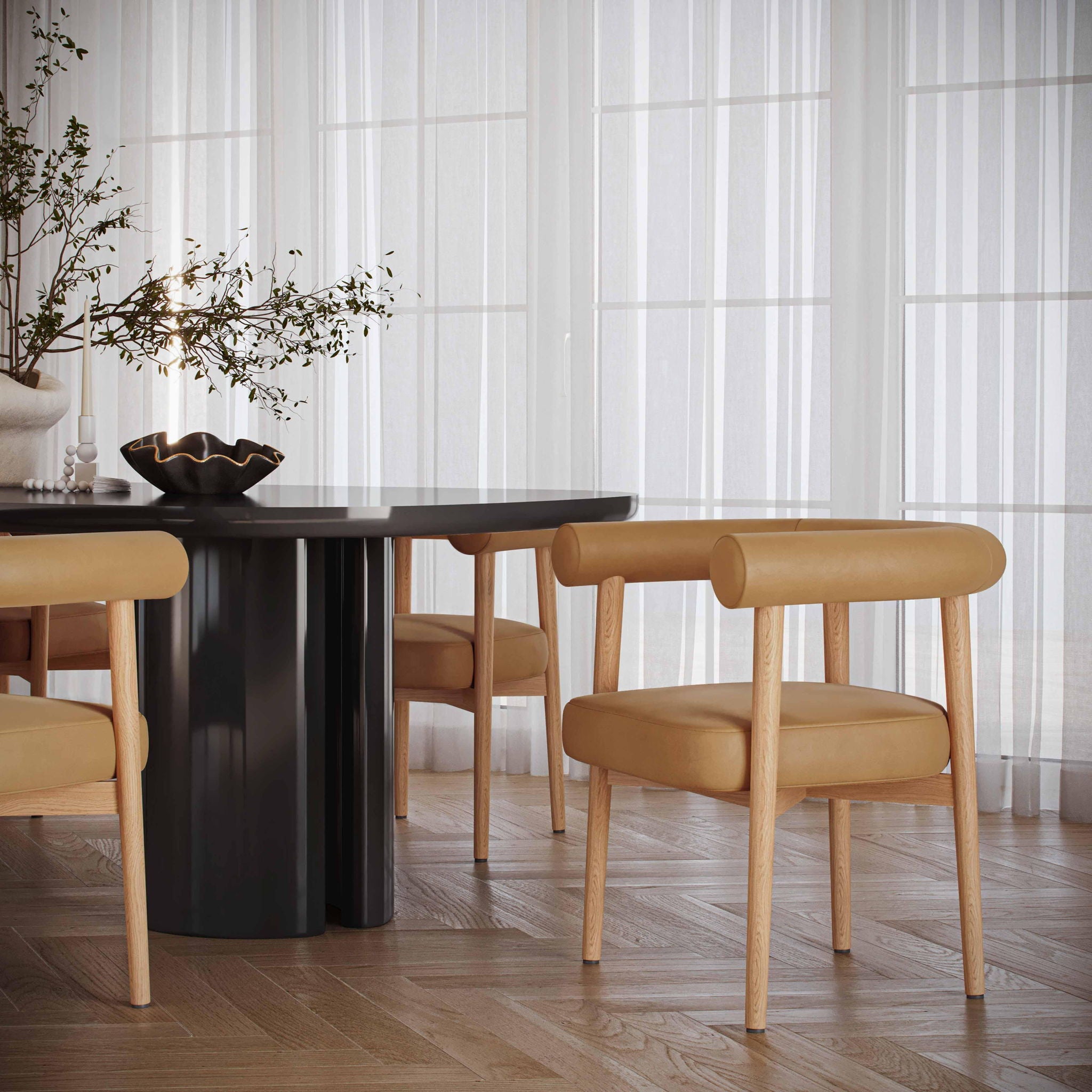 Spara - Faux Leather Dining Chair - Urban Living Furniture (Los Angeles, CA)
