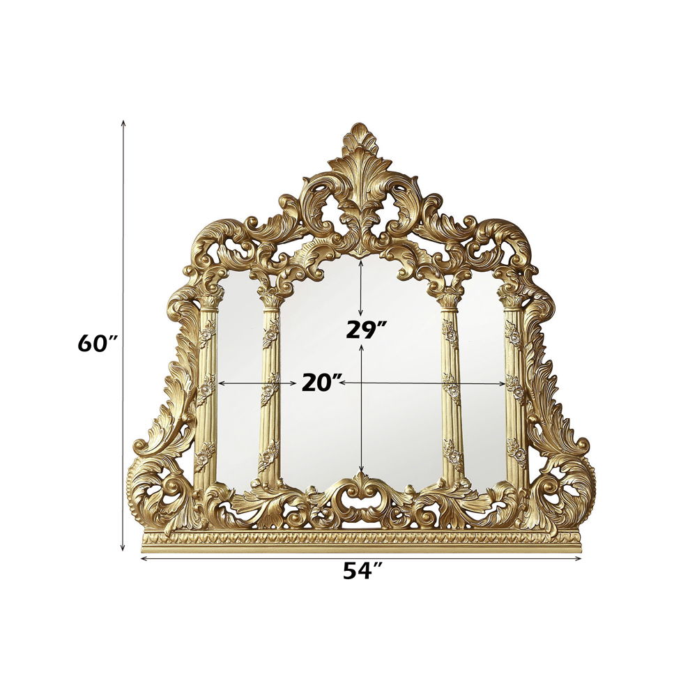 Cabriole - Mirror - Gold - Urban Living Furniture (Los Angeles, CA)