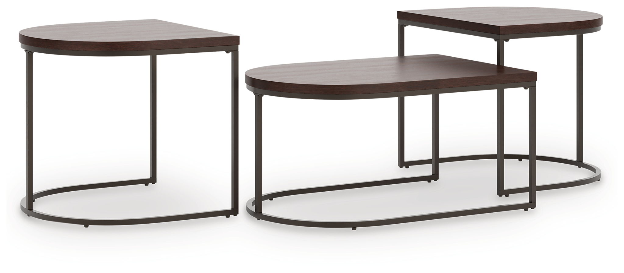 Vanmore - Dark Brown - Occasional Table Set (Set of 3) - Urban Living Furniture (Los Angeles, CA)