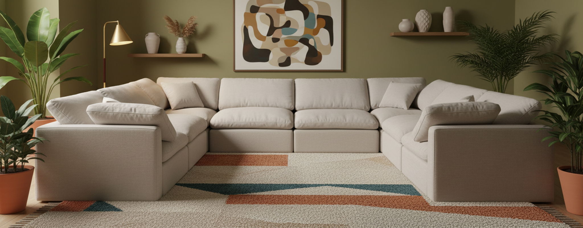 Indulge - Linen 8 Piece Modular Sectional - Urban Living Furniture (Los Angeles, CA)