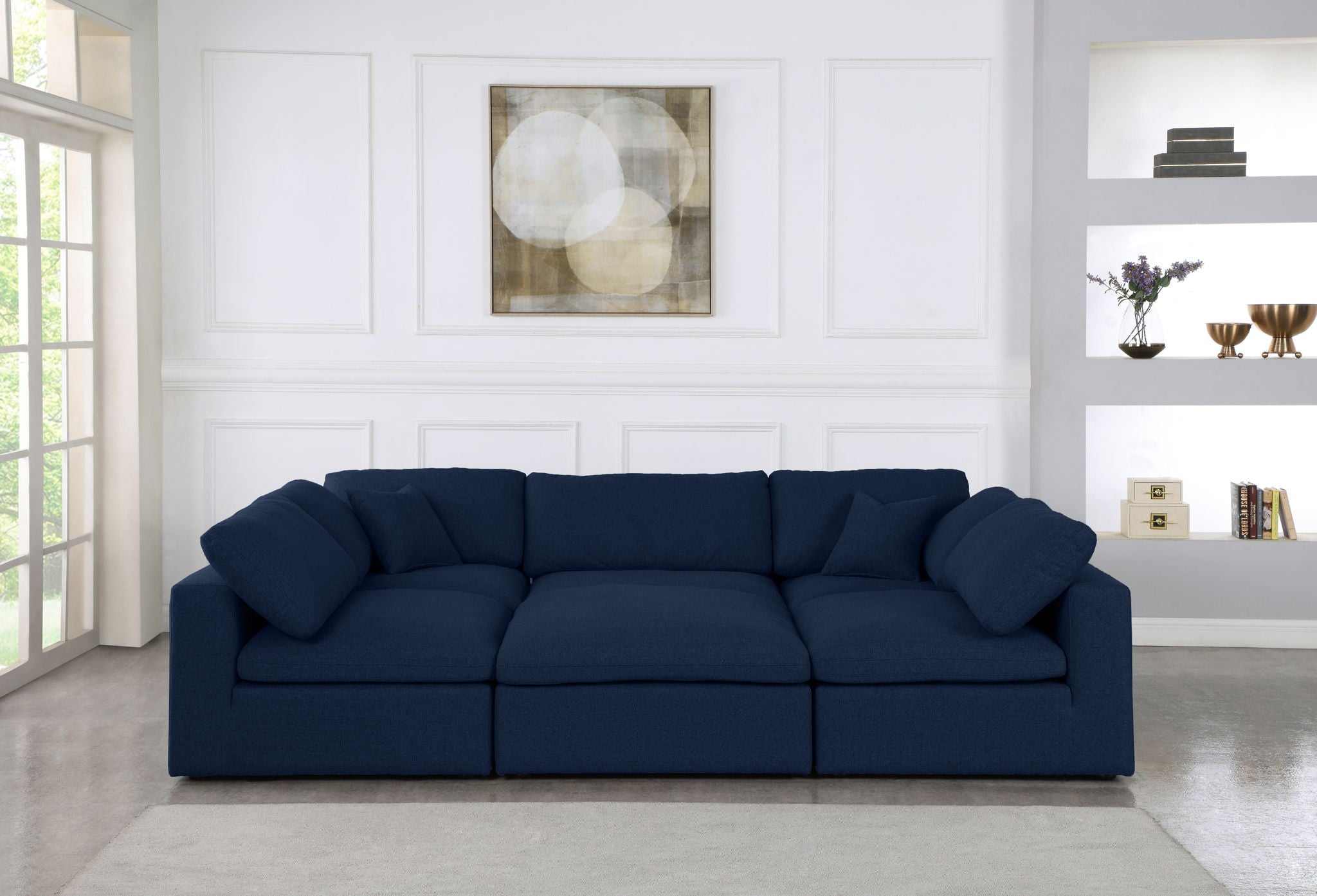 Serene - 6 Piece Modular Sectional - Urban Living Furniture (Los Angeles, CA)