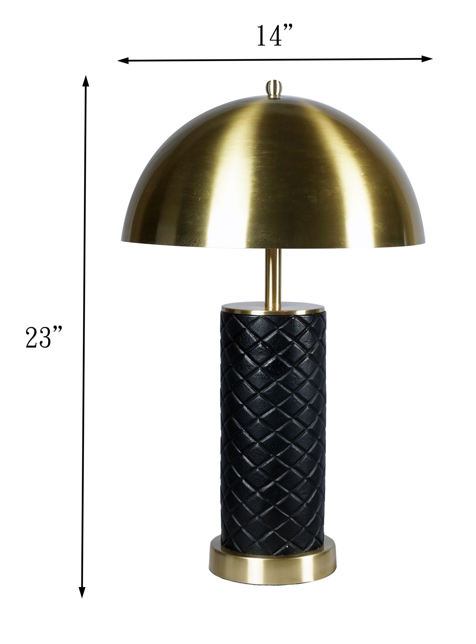 Table Lamp - Gold & Black - Urban Living Furniture (Los Angeles, CA)
