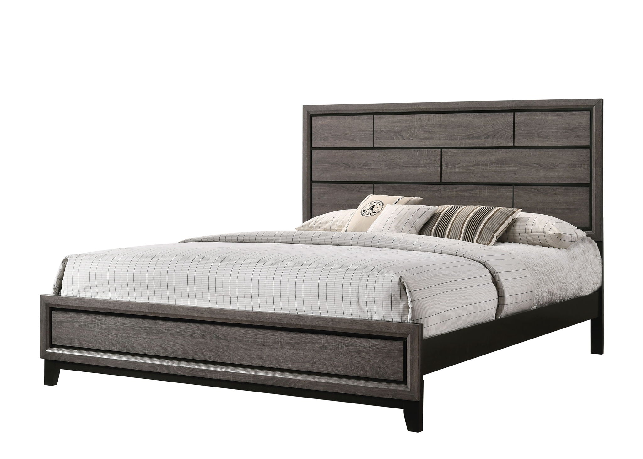Akerson - California King Bed - Gray - Urban Living Furniture (Los Angeles, CA)