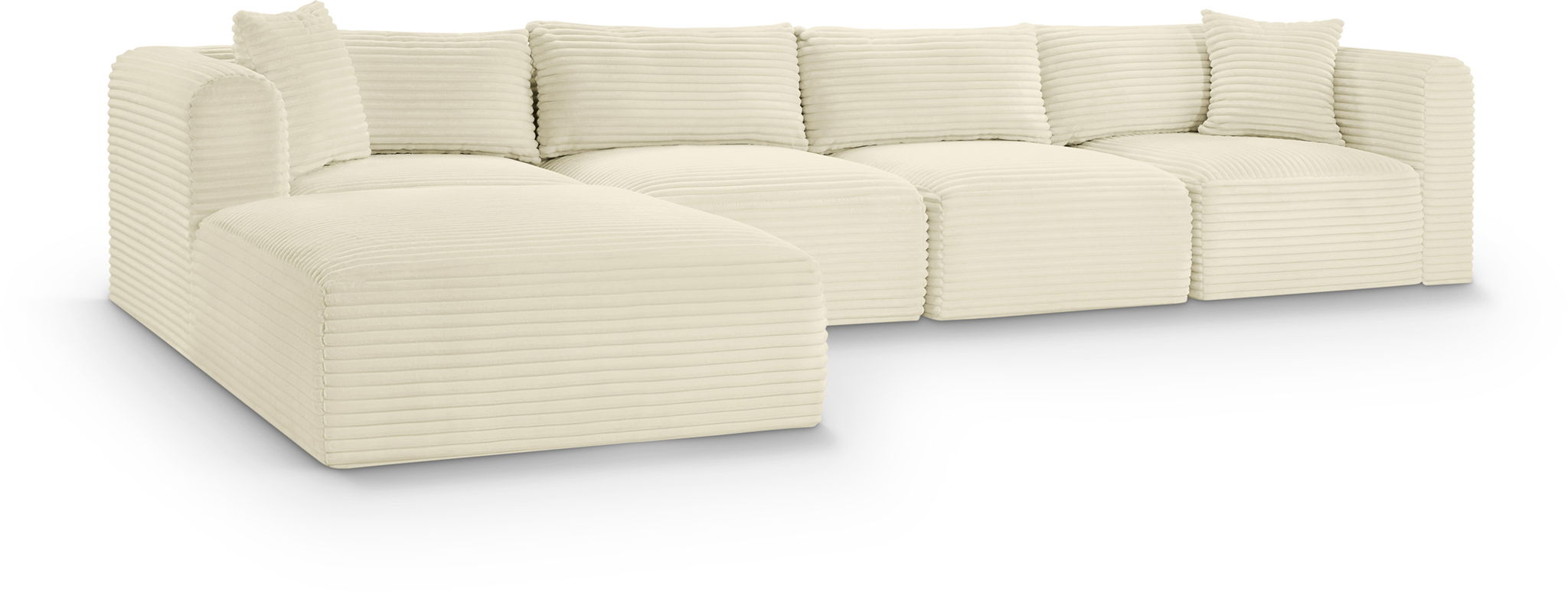 Shaggy - 5 Piece Modular Sectional With Ottoman - Urban Living Furniture (Los Angeles, CA)