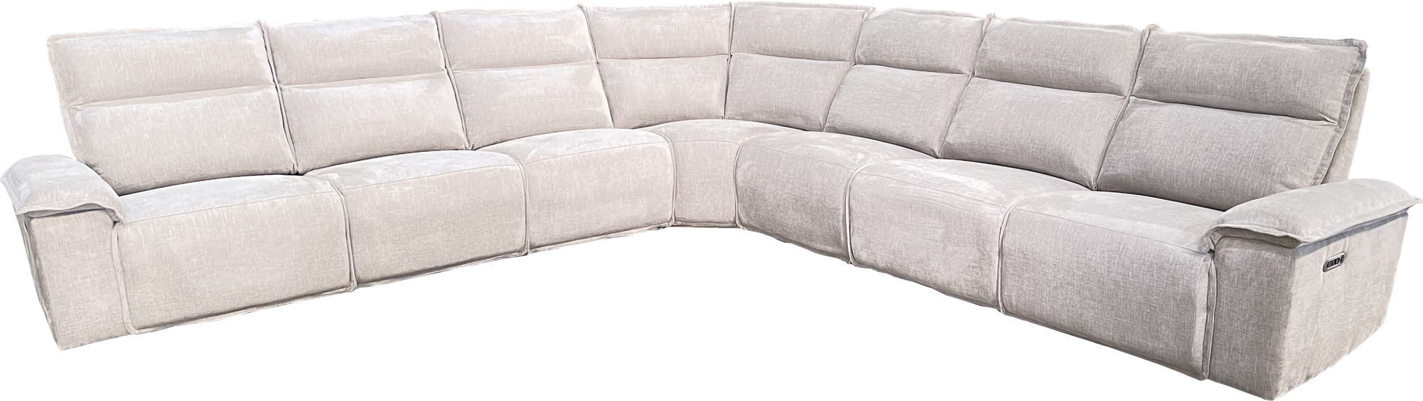 Perimeter - 5 Piece Modular Power Reclining Sectional - Urban Living Furniture (Los Angeles, CA)