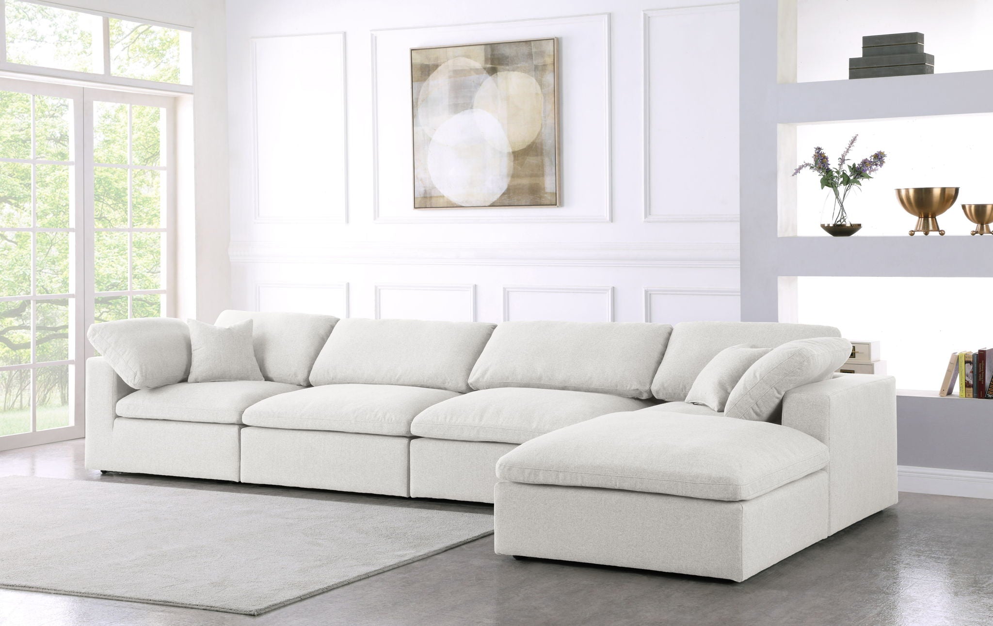 Serene - 5 Piece Modular Sectional - Urban Living Furniture (Los Angeles, CA)