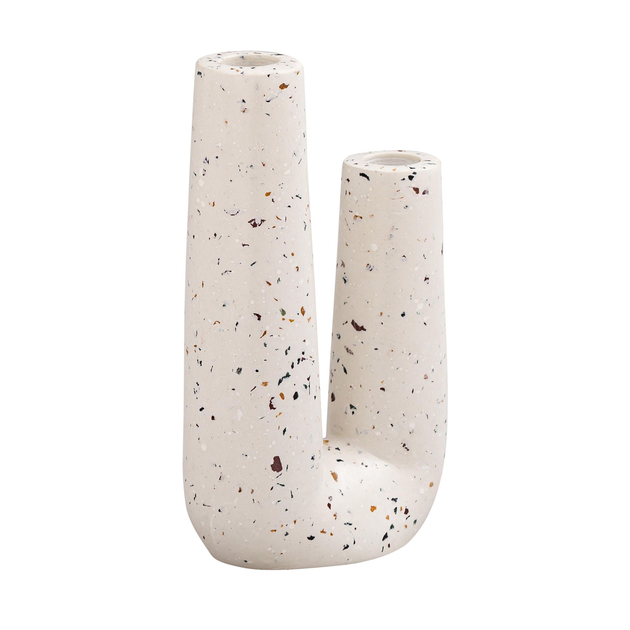 Terrazzo - Novelty Tube Vase - Beige - Urban Living Furniture (Los Angeles, CA)